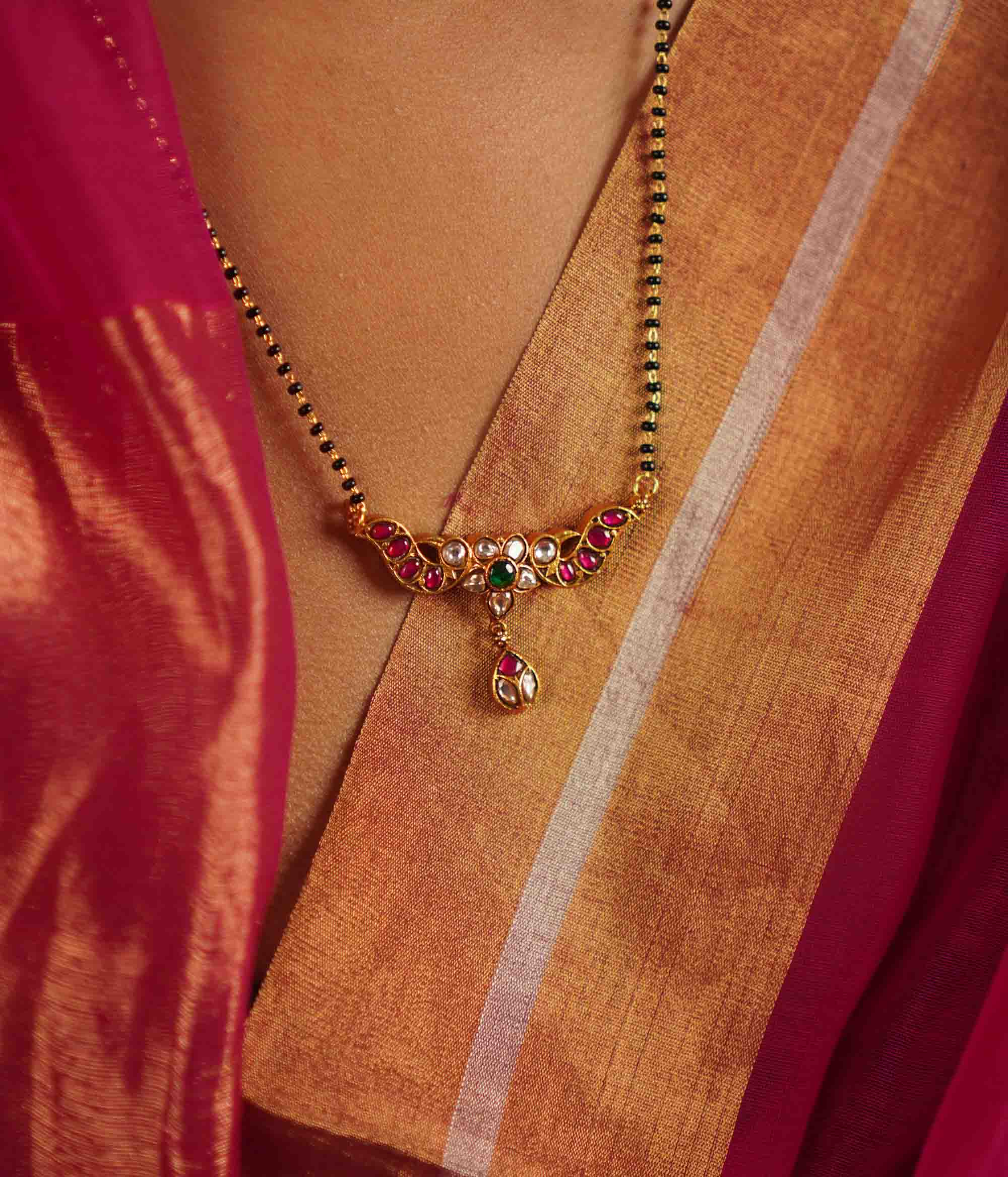 DivasMantra handcrafted kundan mangalsutra for weddings and rituals
