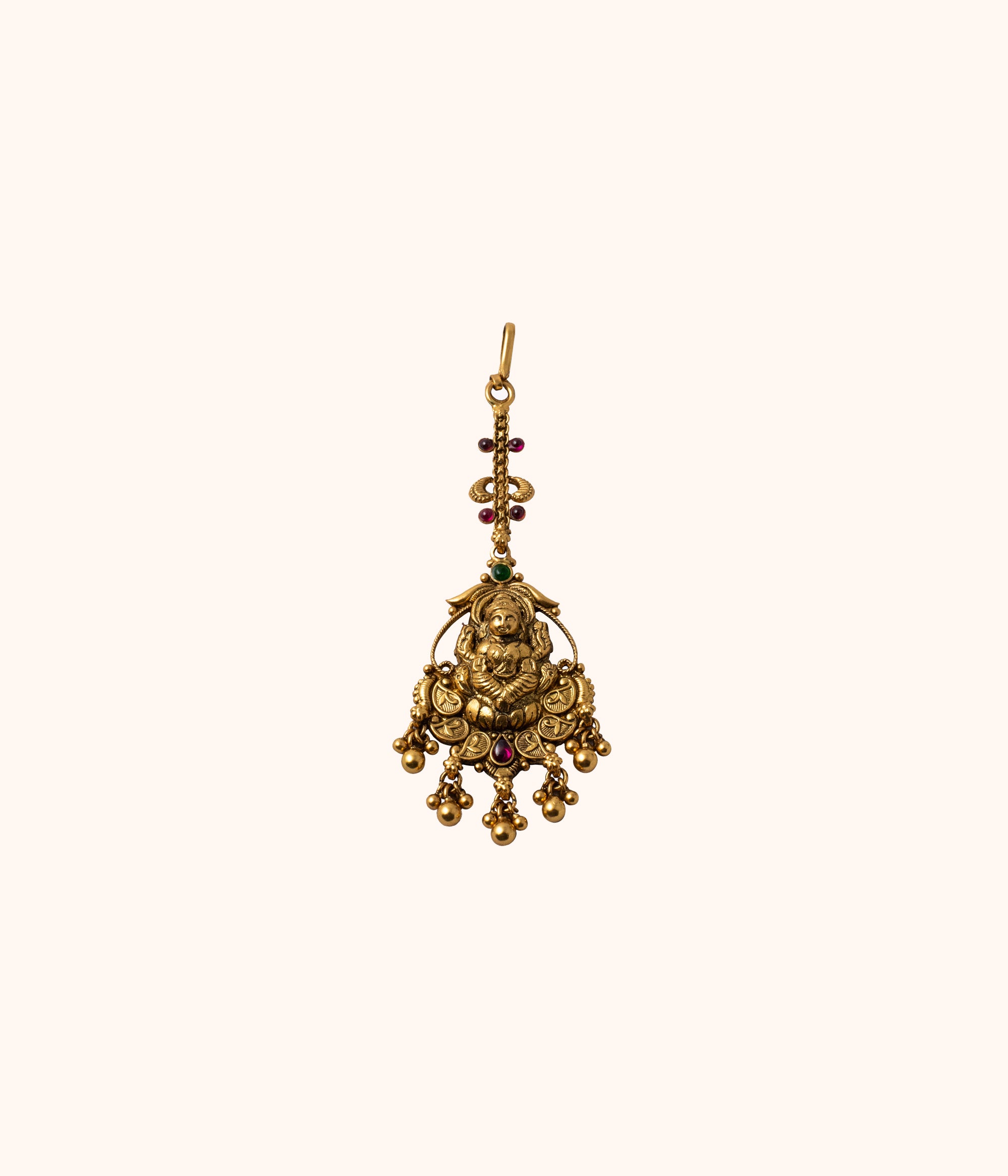 Adyata Lakshmi Antique Nakshi Tikka