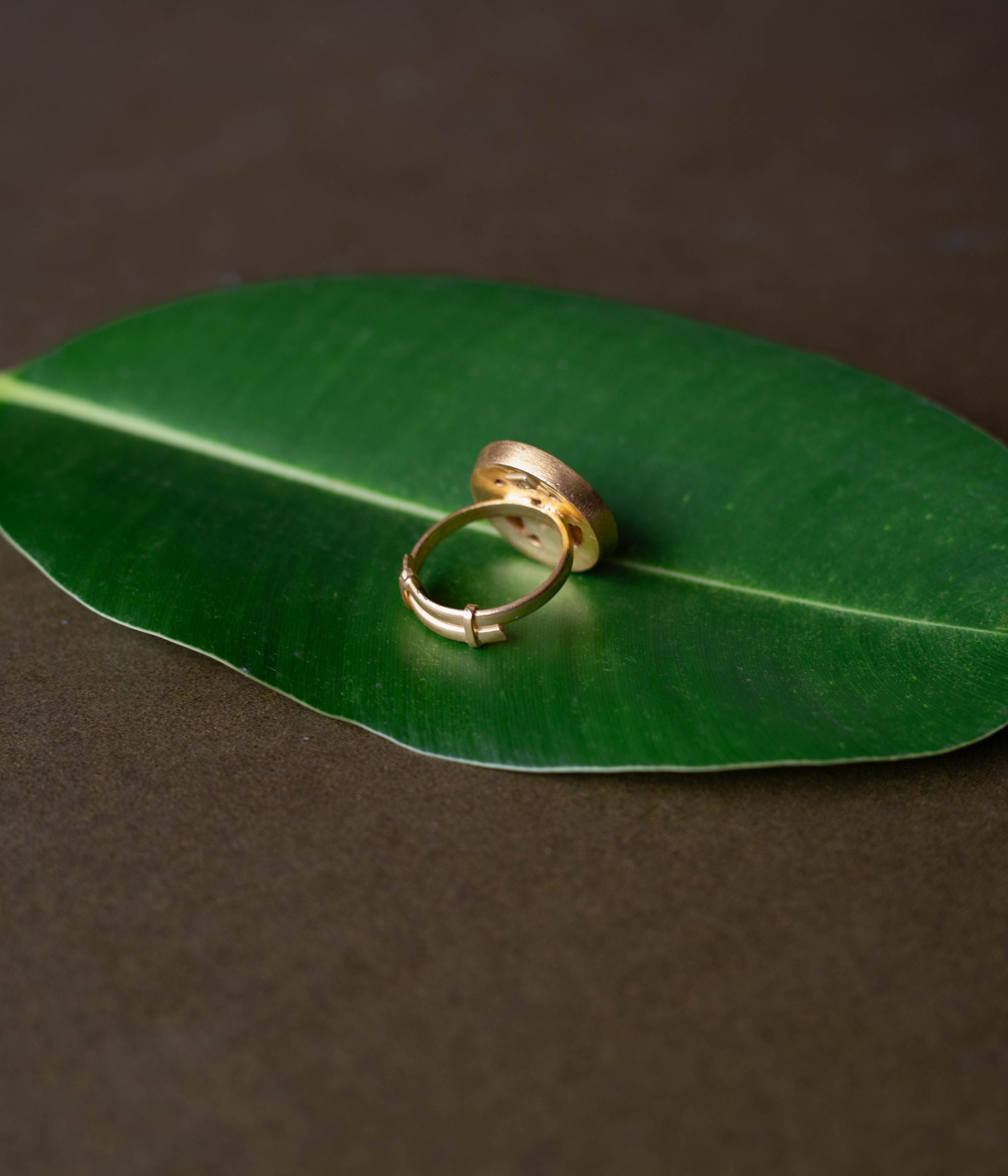 Traditional Kundan stone ring for women Chennai handcrafted