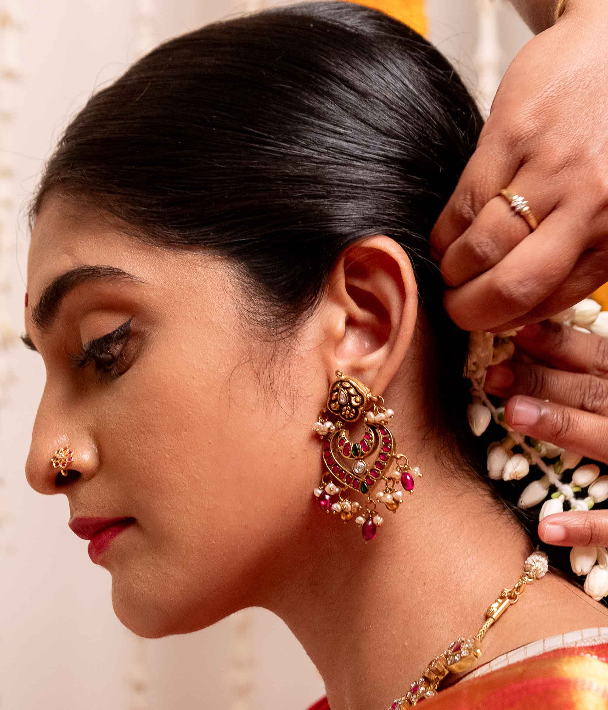 Chaithra Kundan Earring