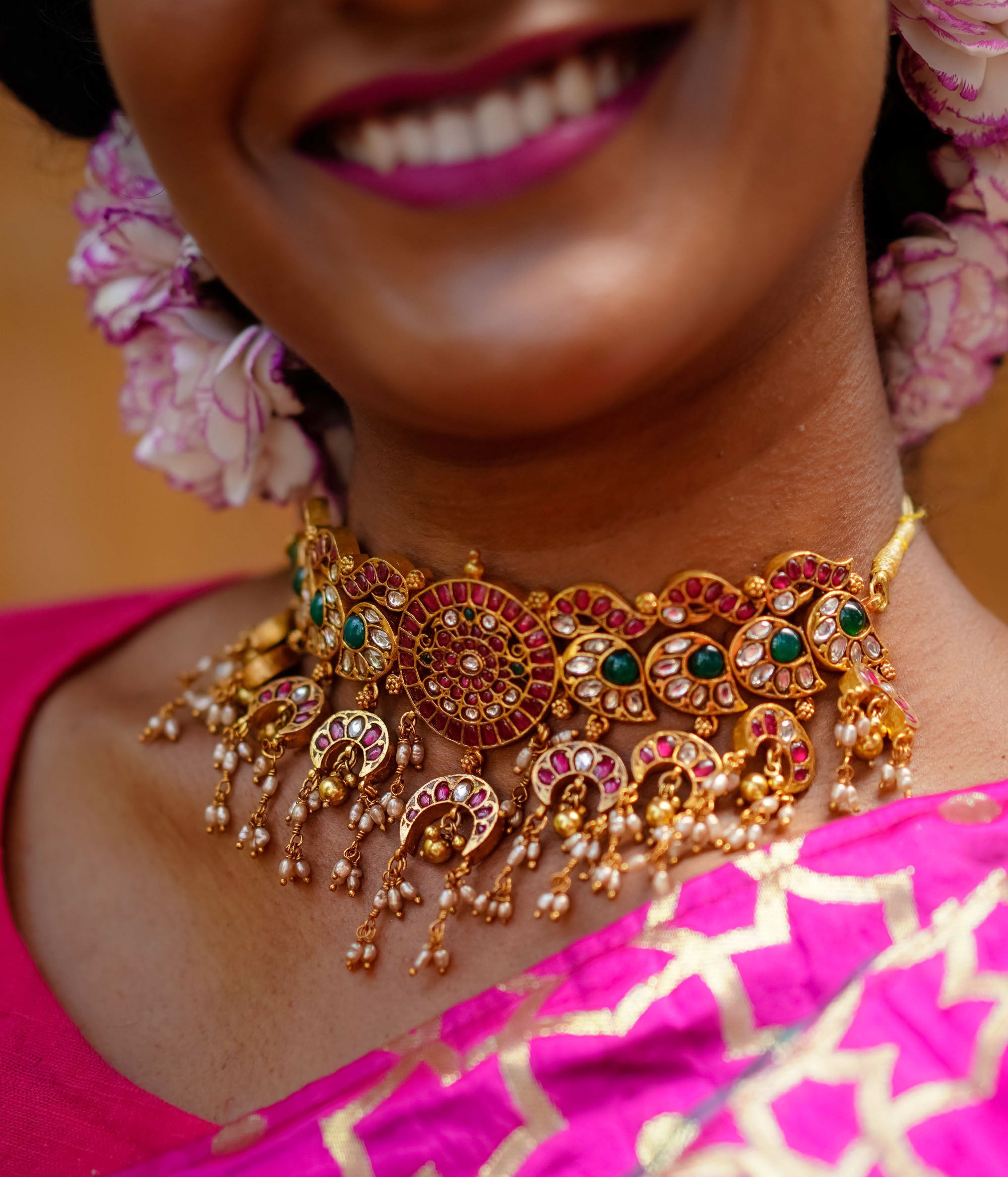 Chandra Moon Kundan Choker