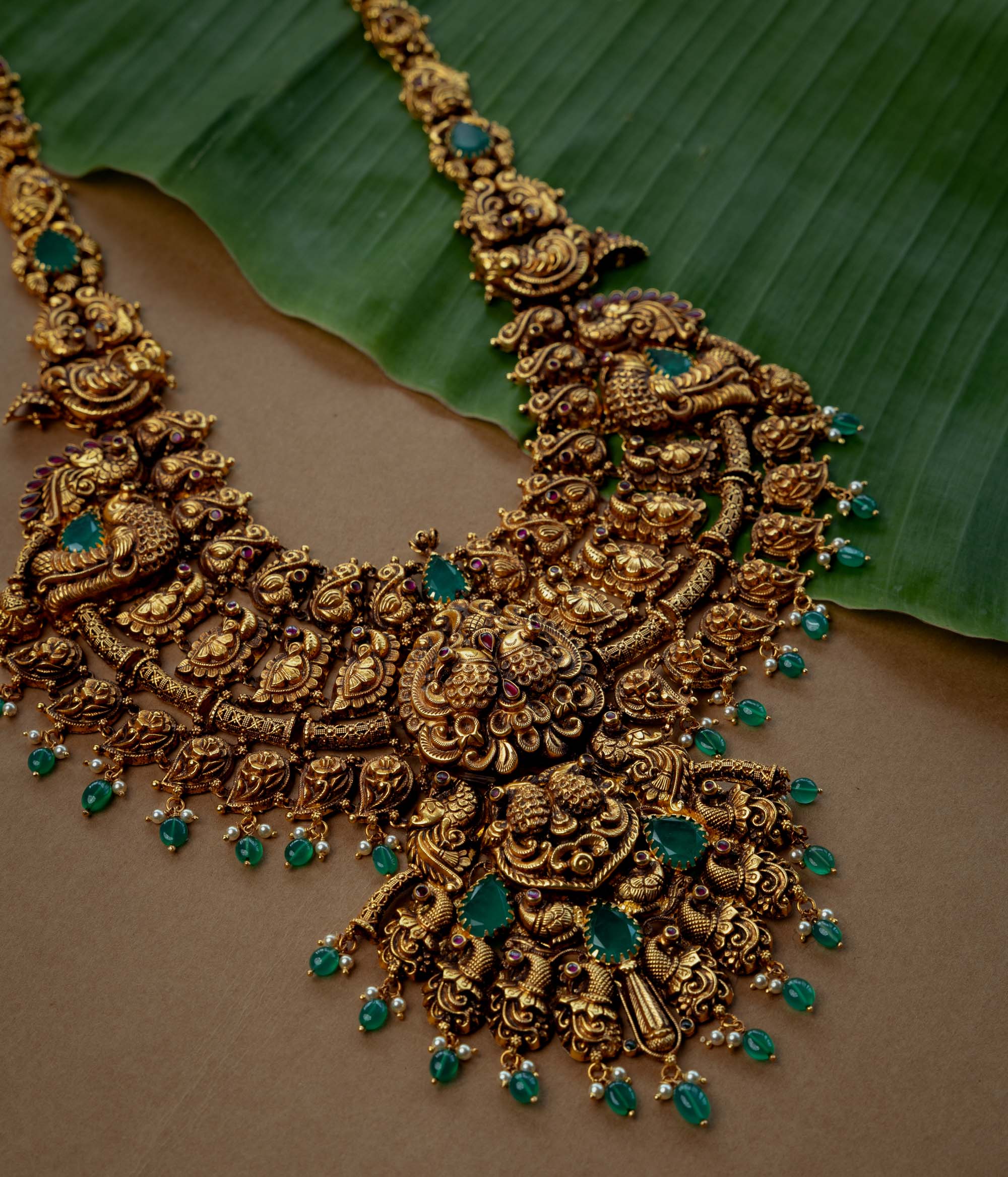 South Indian Temple Jewelry Necklace