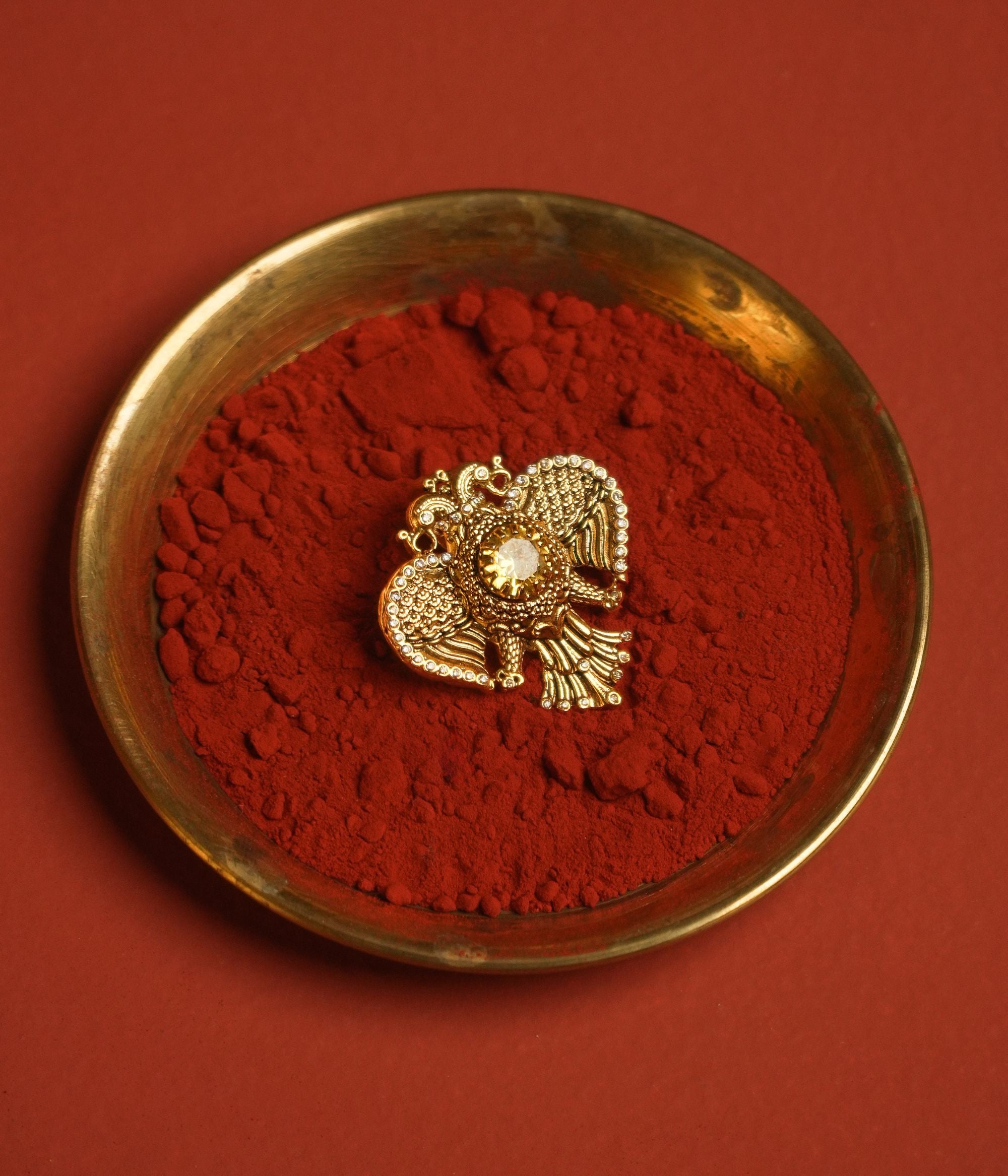 Gauri necklace , dinakas short necklace , 925 silver