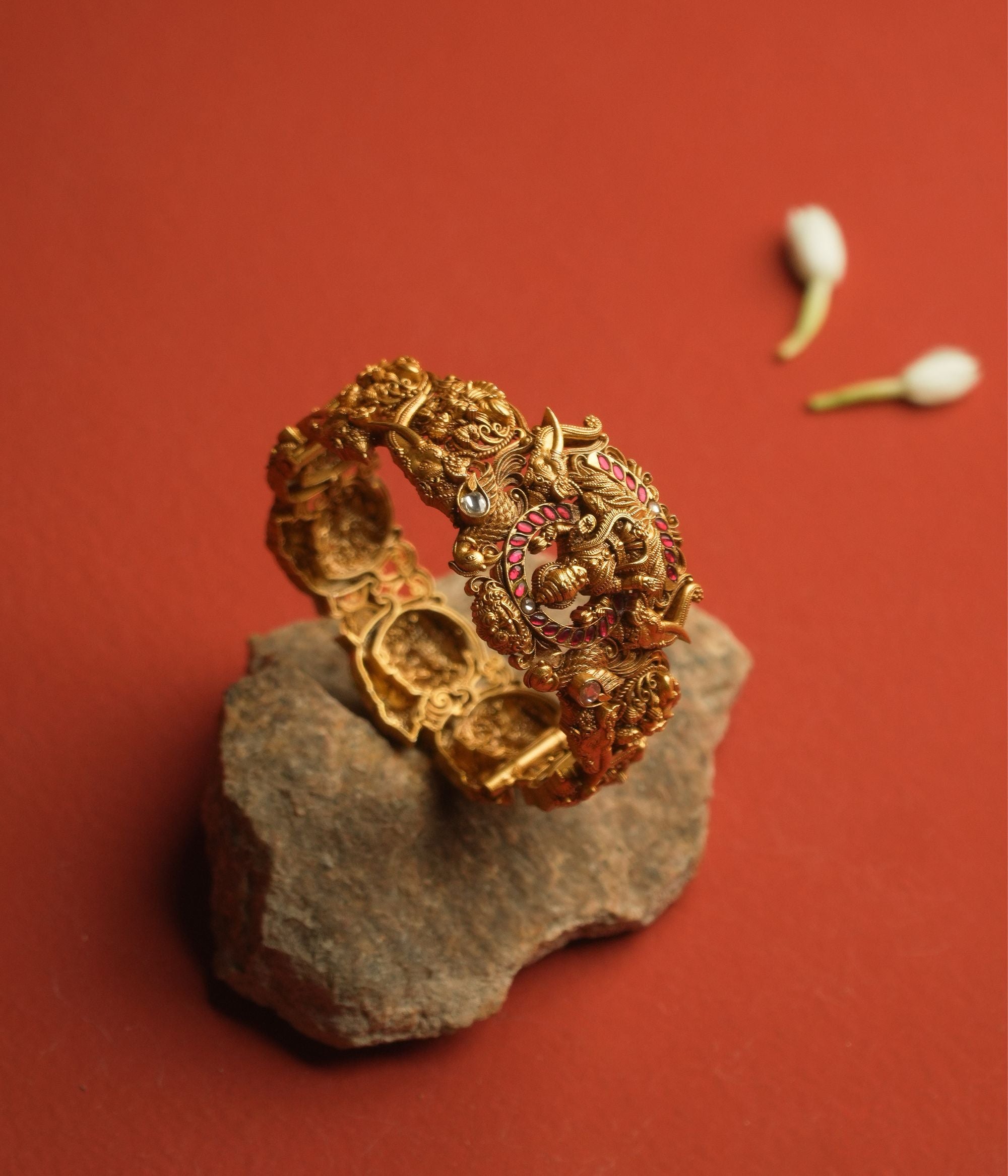 Bandhavi bangle, 925 silver