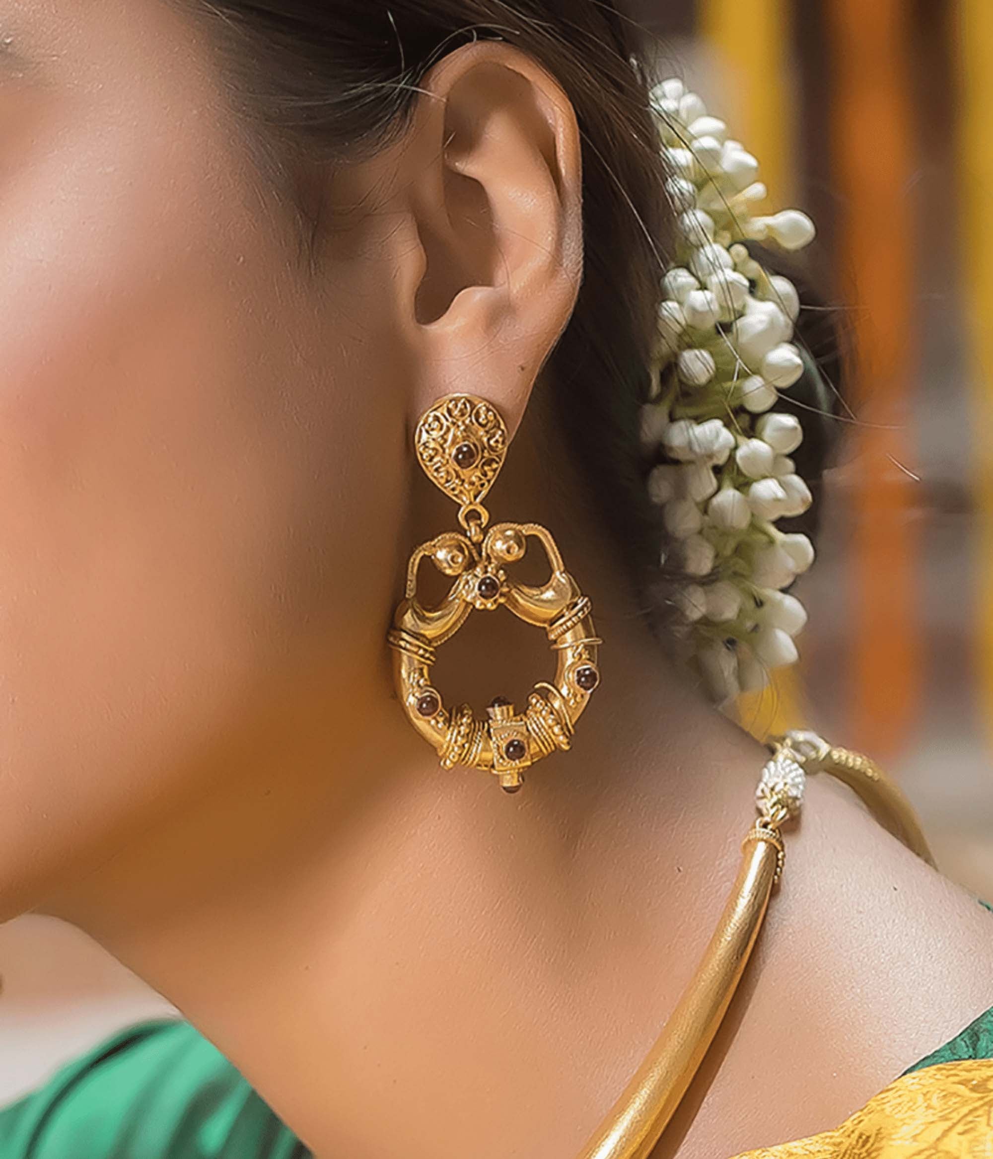 Ebam Temple Earring
