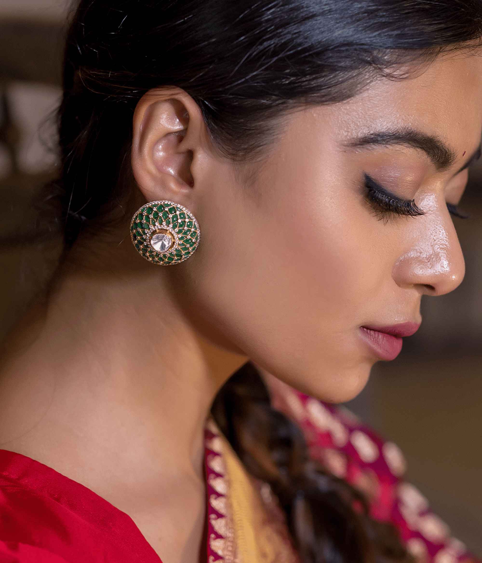 Enaira Polki Earrings