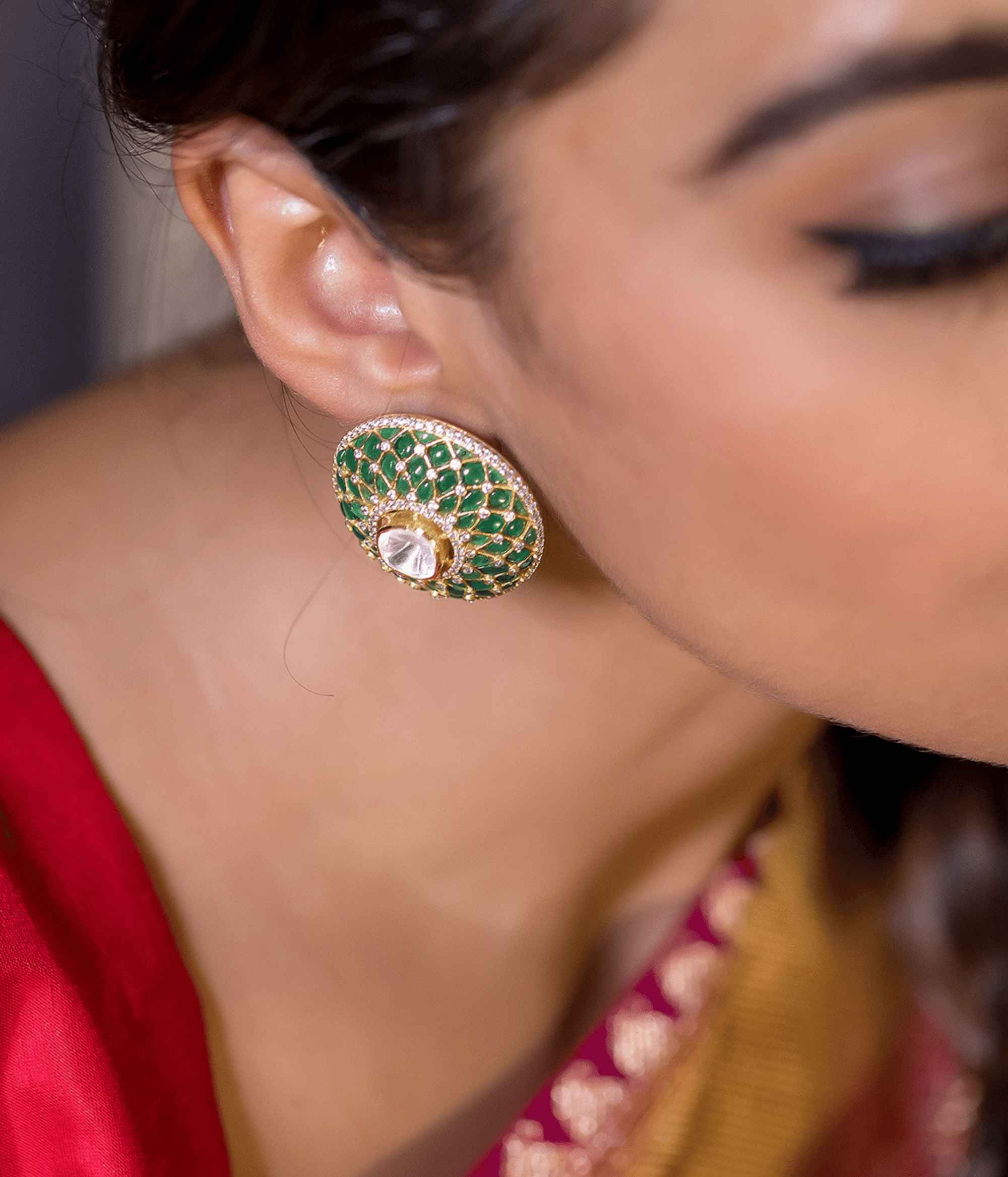 Enaira Polki Earrings