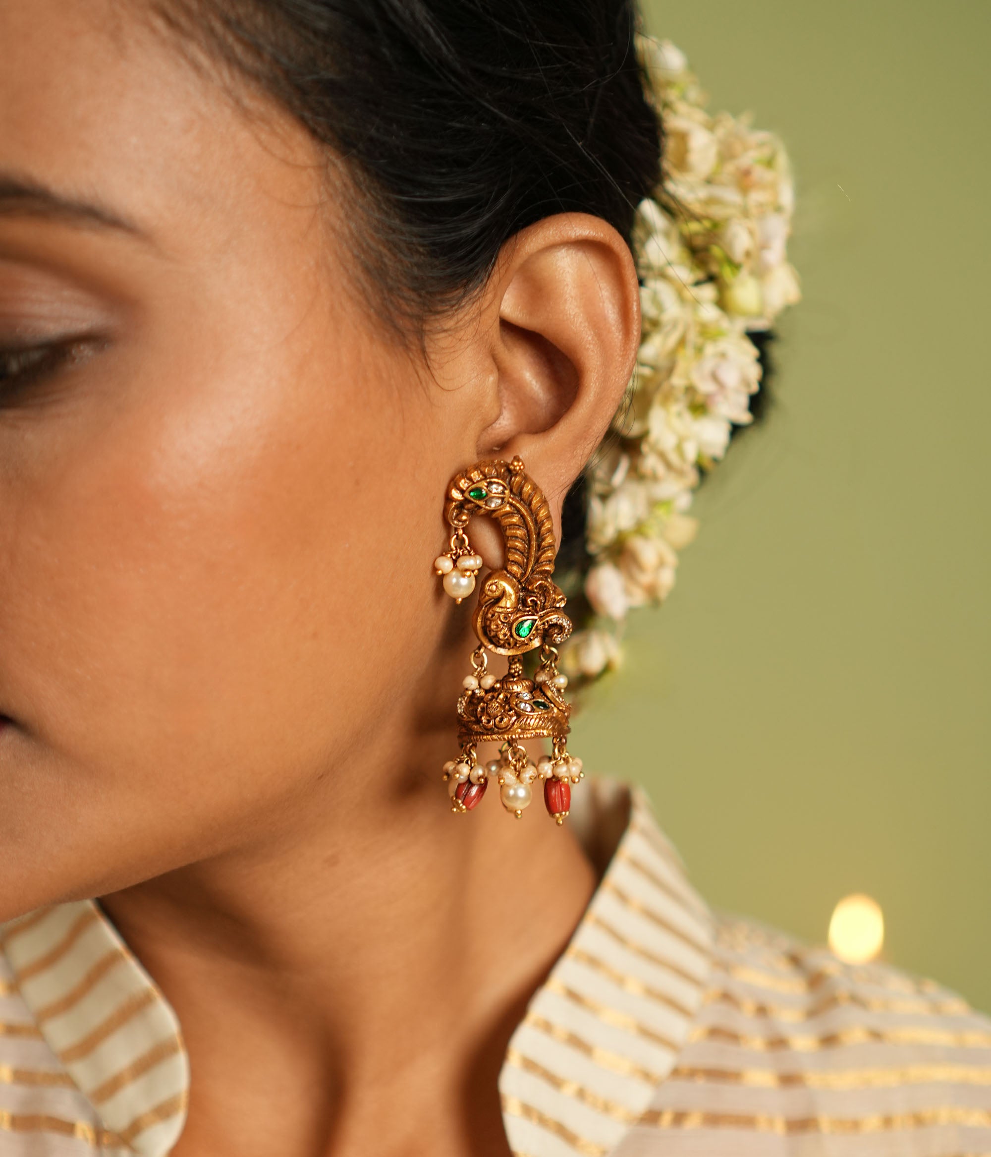 silver earrings handmade
