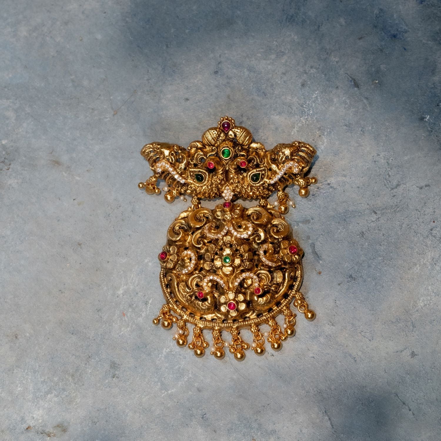 Hamsaroopa Temple Pendant