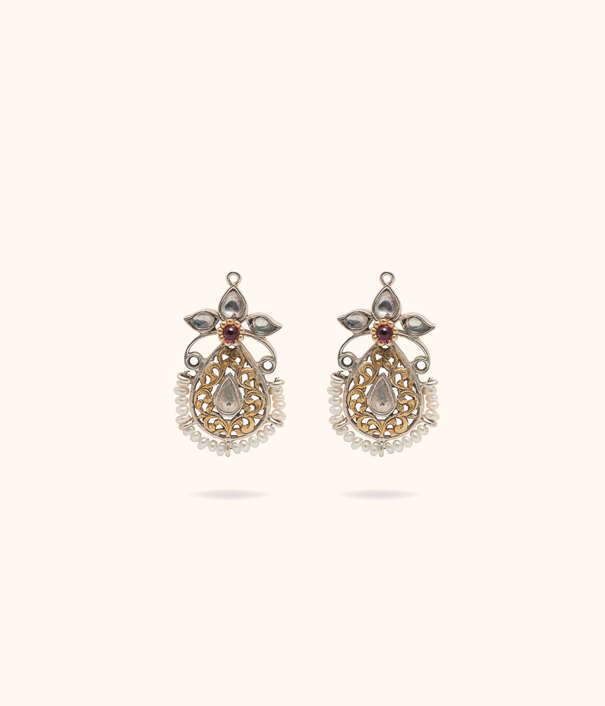 Hemmy Dual Toned Earrings