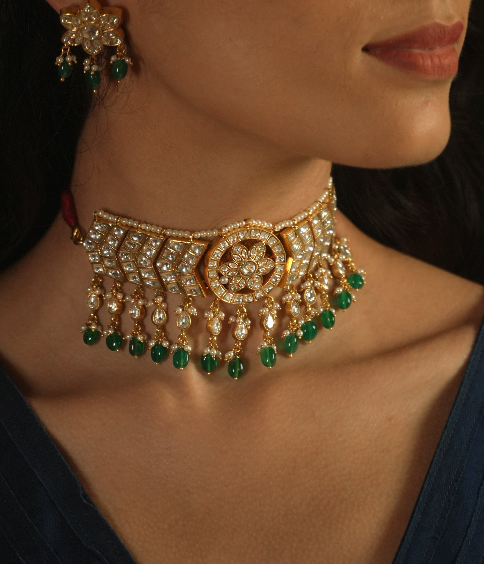 Kerra Choker - fantasy jewelry with elegance and charm, perfect for royal and magical moments.