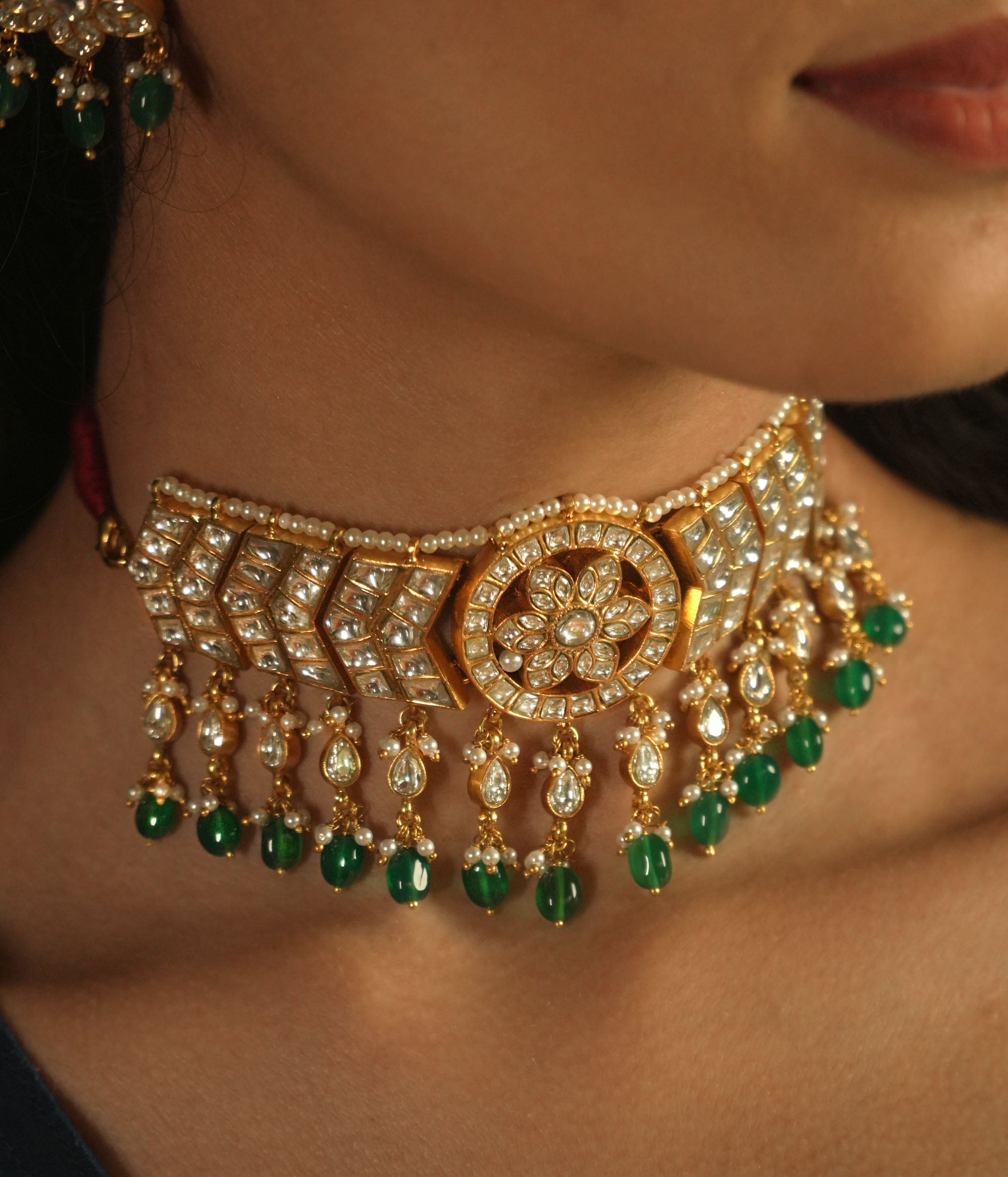 Kerra Choker - fantasy jewelry with elegance and charm, perfect for royal and magical moments.