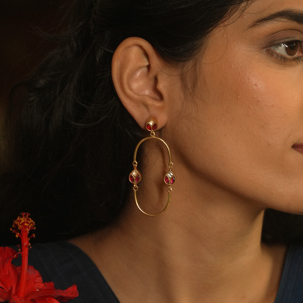 Dolly Earrings - fantasy jewelry with elegance and charm, perfect for royal and magical moments.