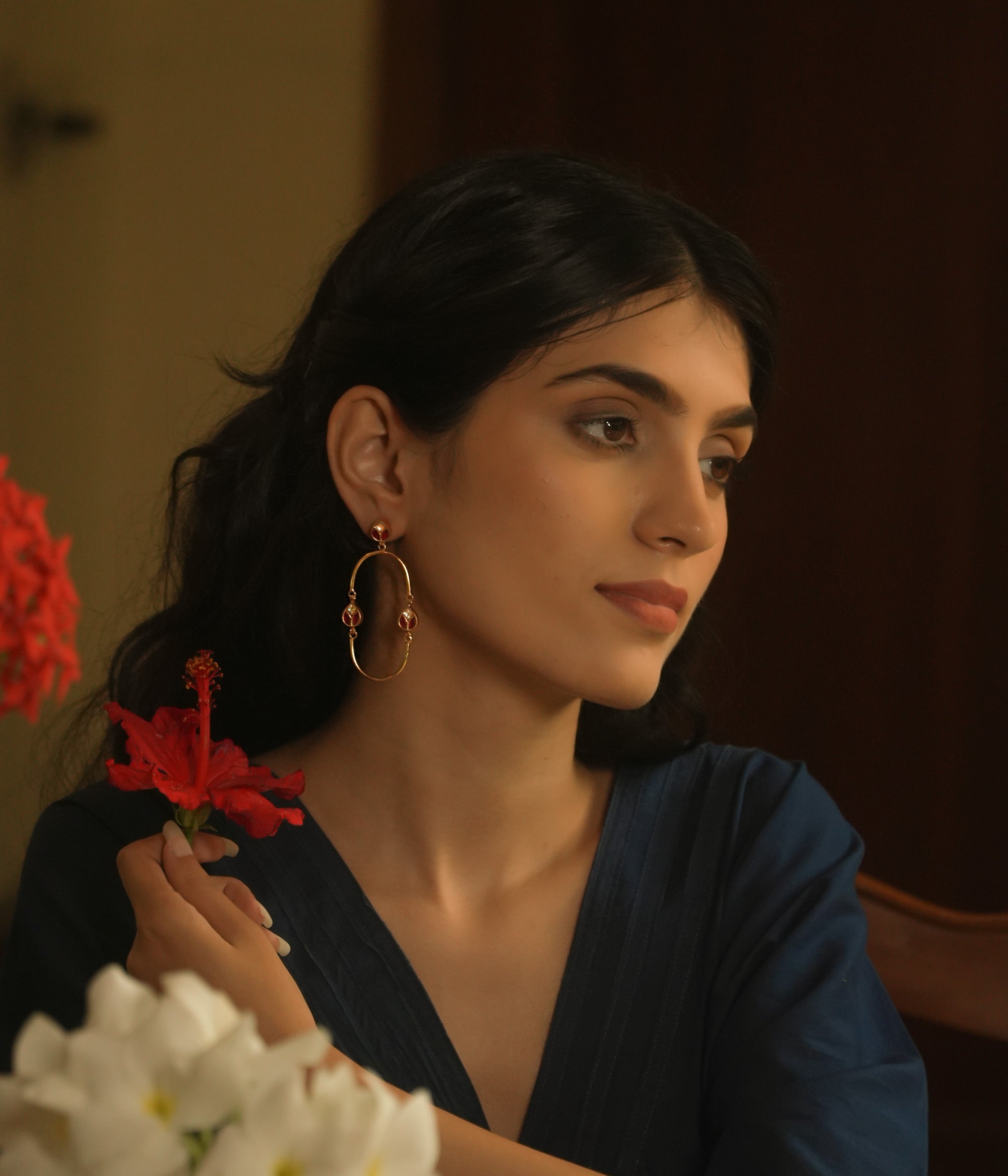 Dolly Earrings - fantasy jewelry with elegance and charm, perfect for royal and magical moments.