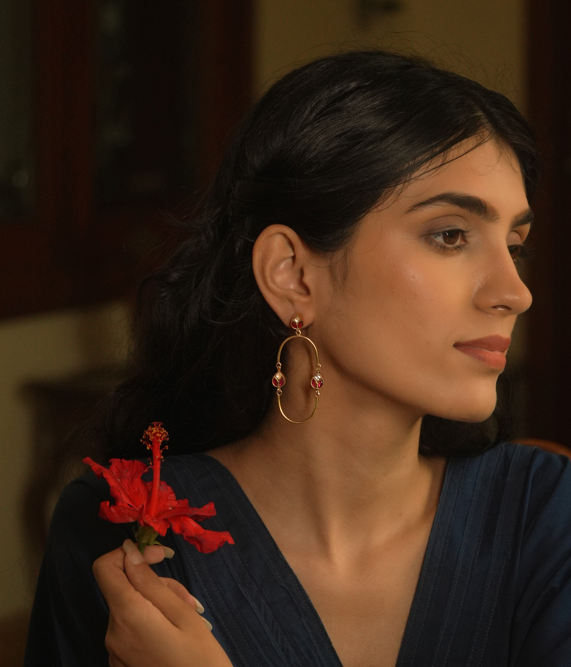 Dolly Earrings - fantasy jewelry with elegance and charm, perfect for royal and magical moments.