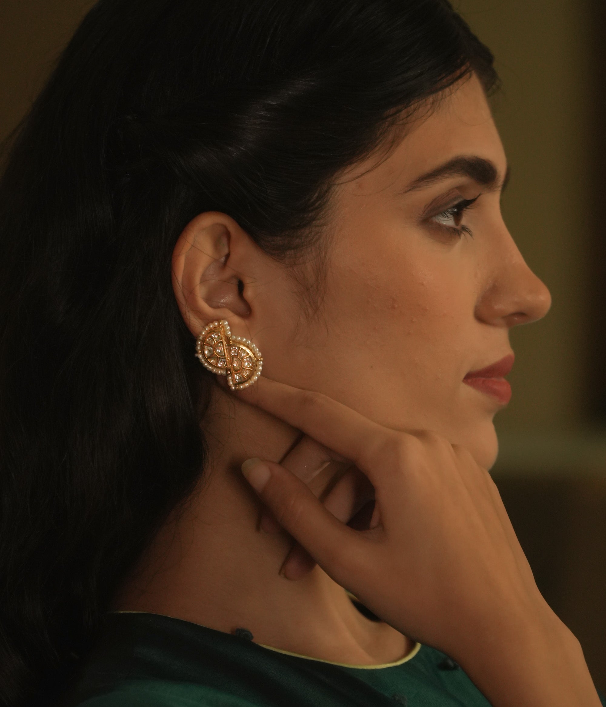 Designer Bonnie Earrings perfect for weddings and festive occasions