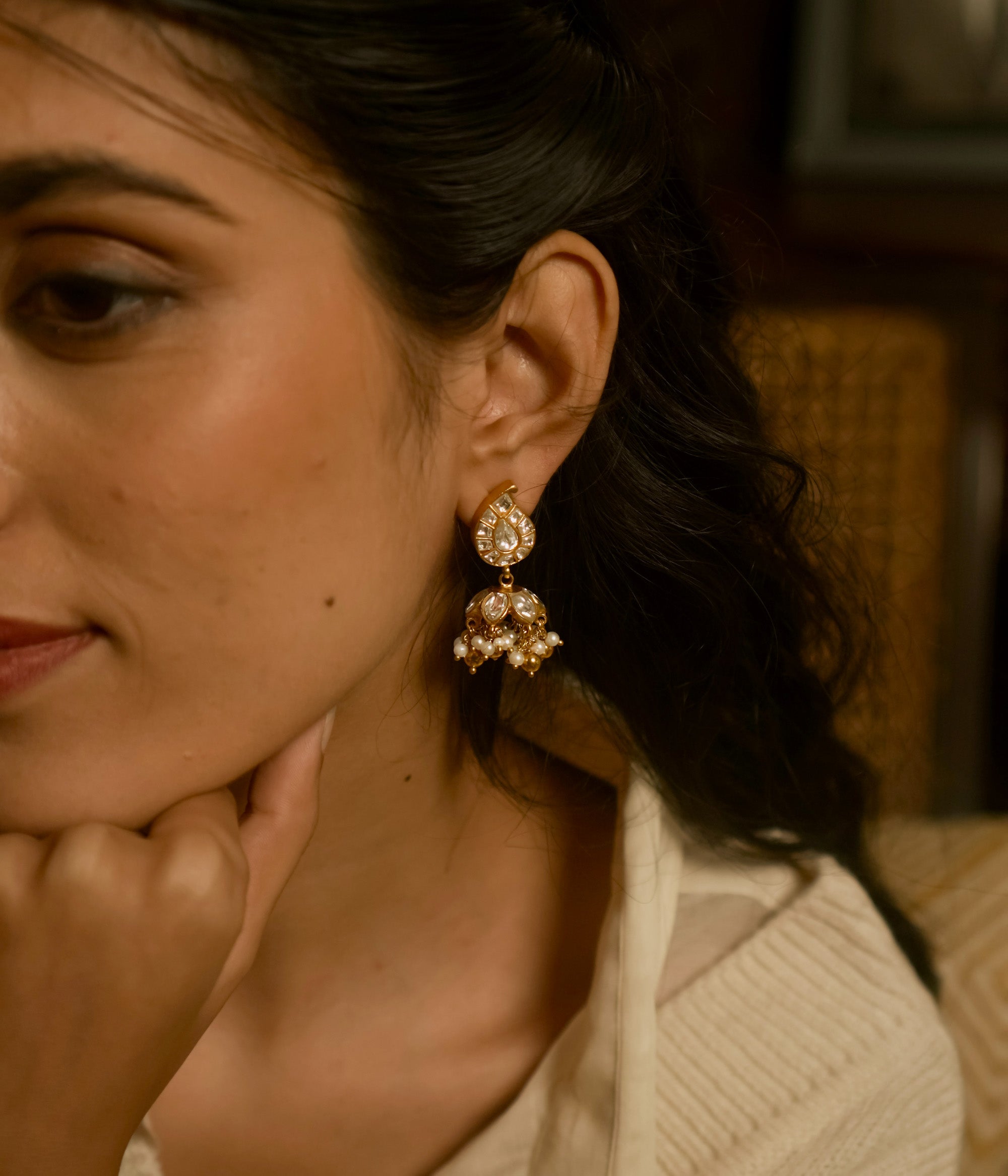 Nidia Earrings - fantasy jewelry with elegance and charm, perfect for royal and magical moments.