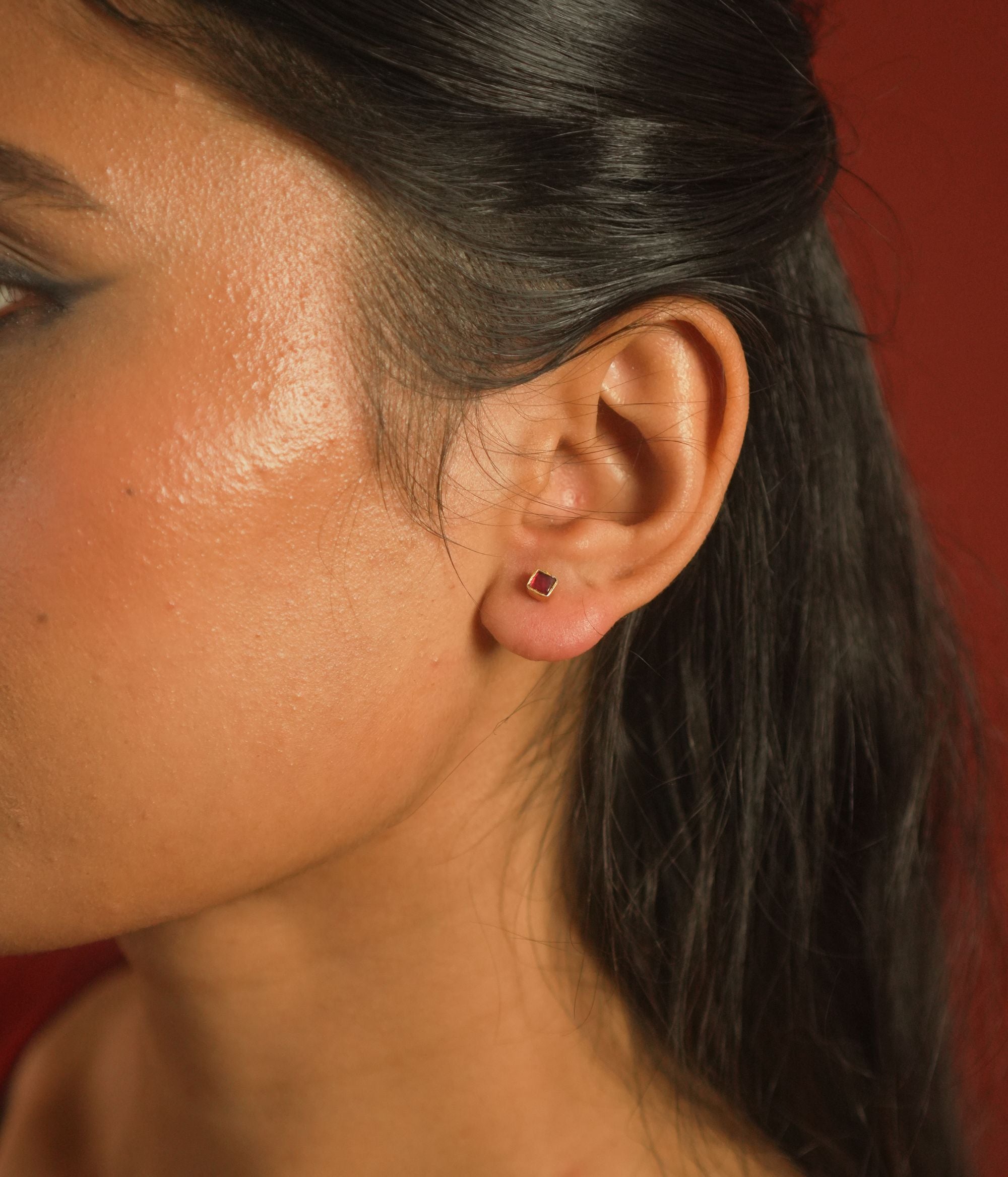 brishti earring, 925 silver