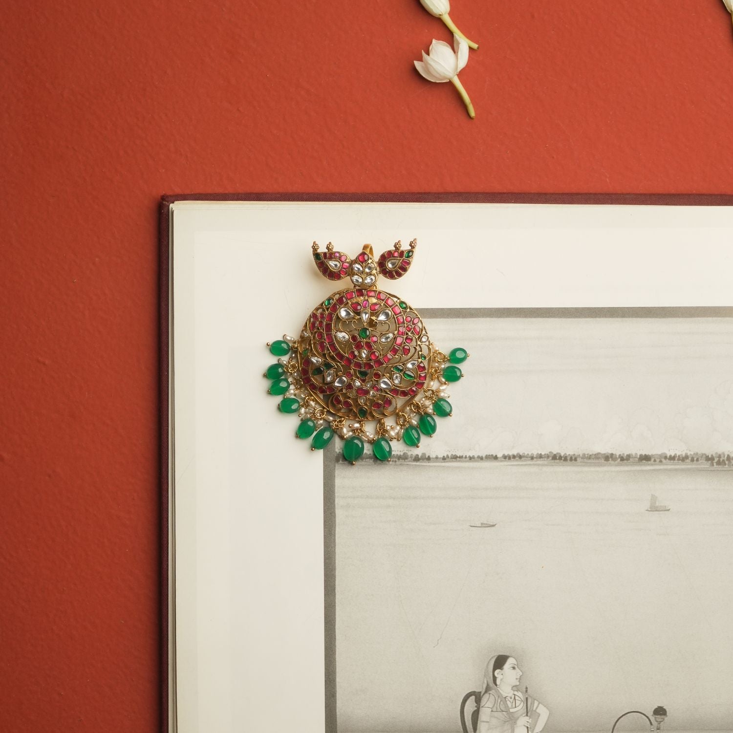 Rukmini pendant, 925 silver