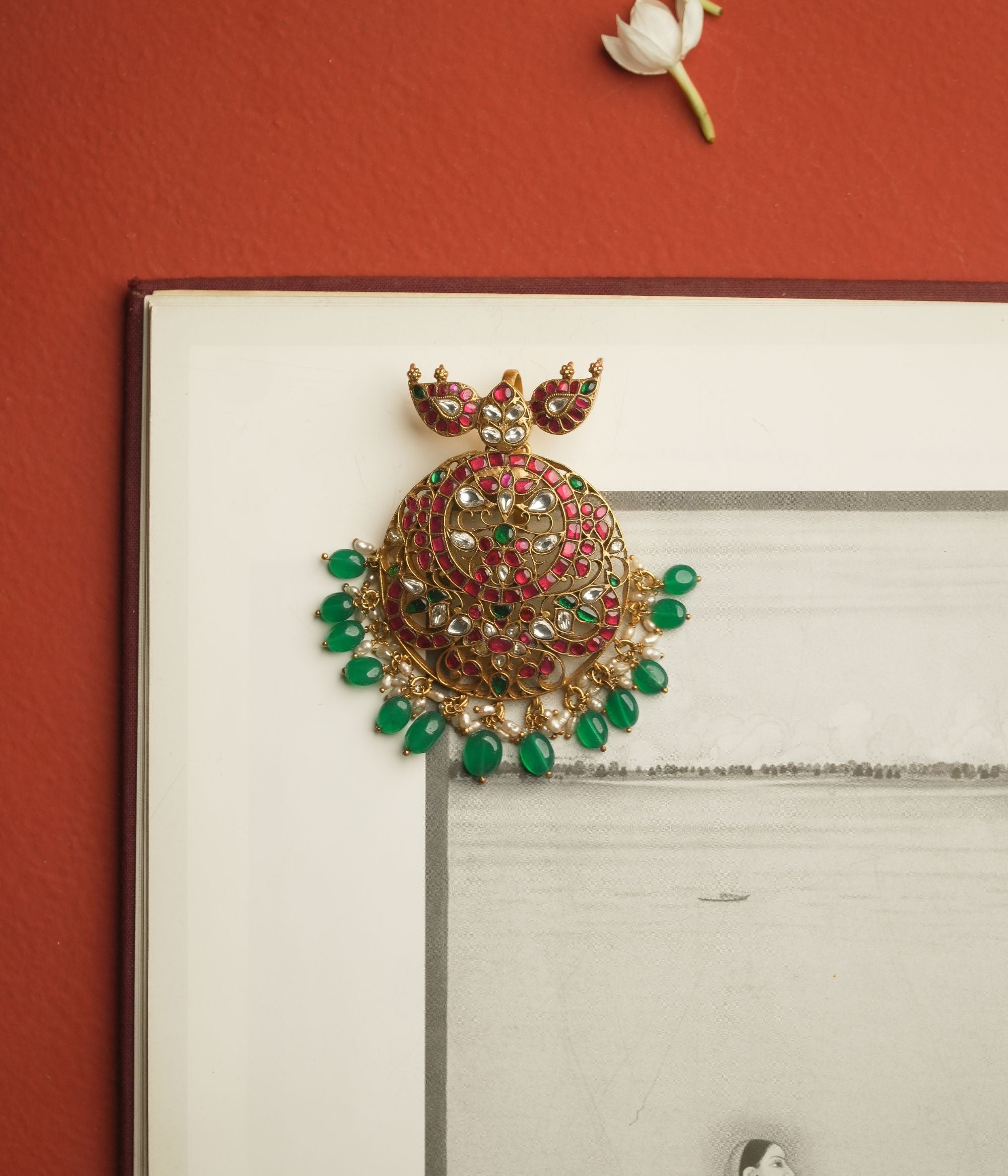 Rukmini pendant, 925 silver