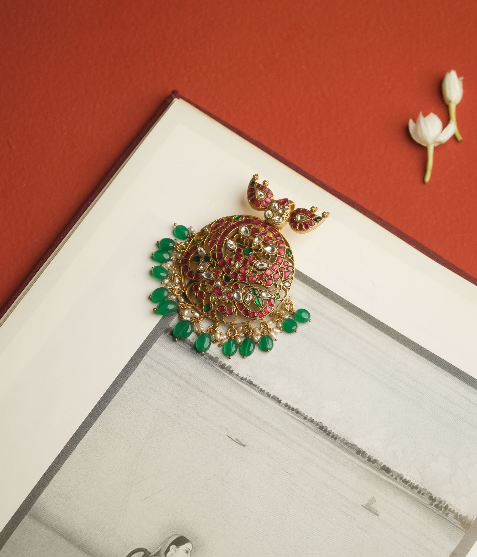 Rukmini pendant, 925 silver