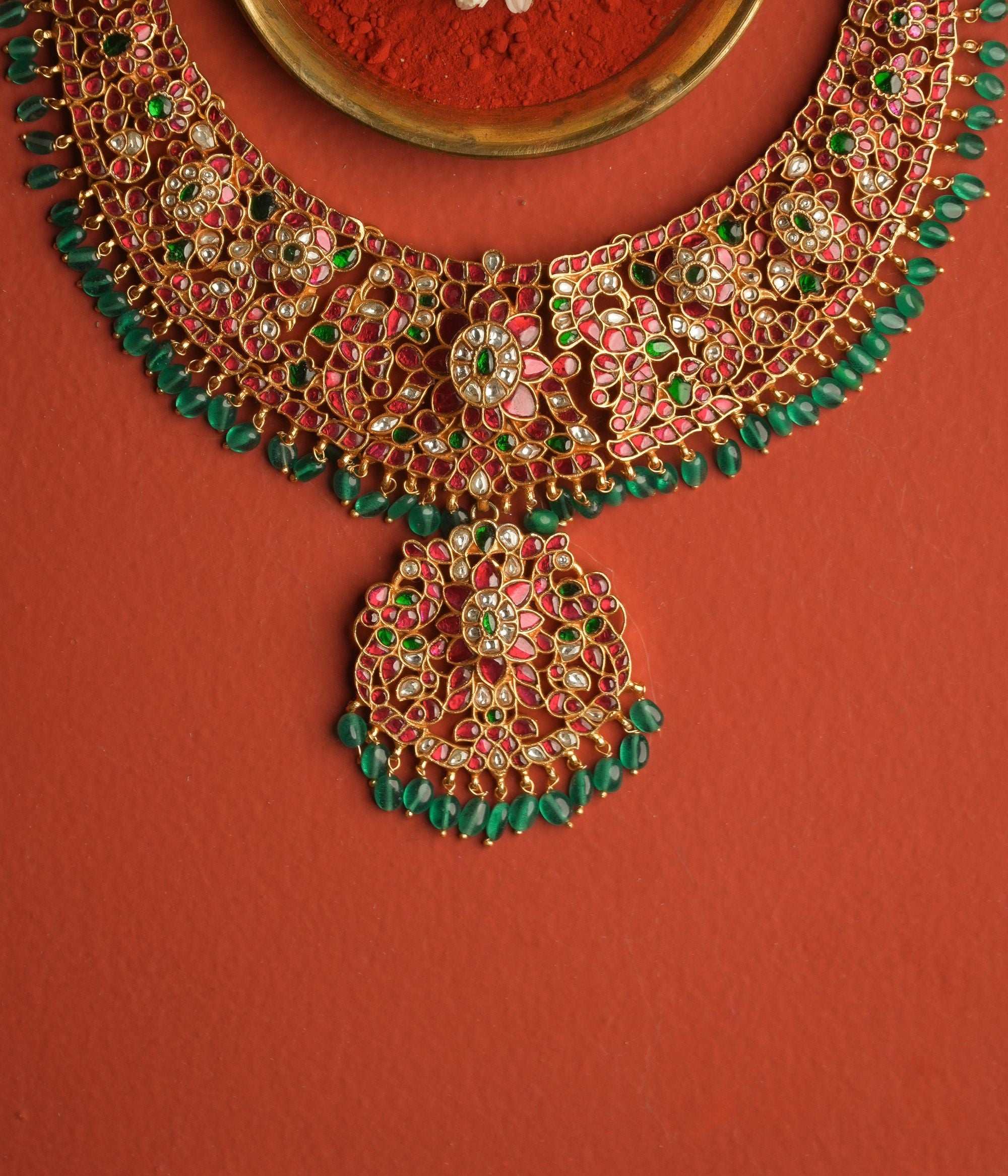 Gunjal necklace, 925 silver