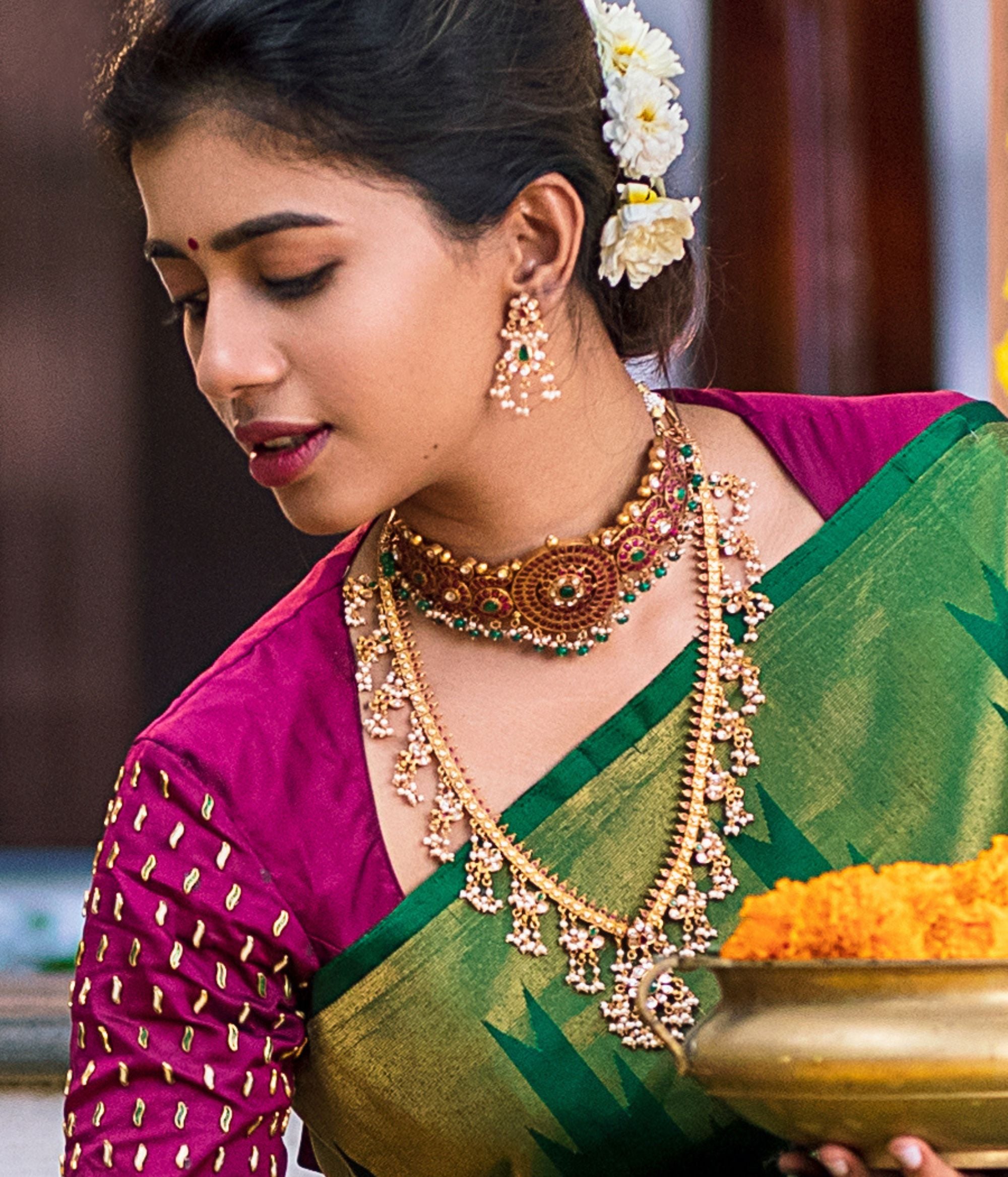 Kalyani Heirloom Kundan Choker