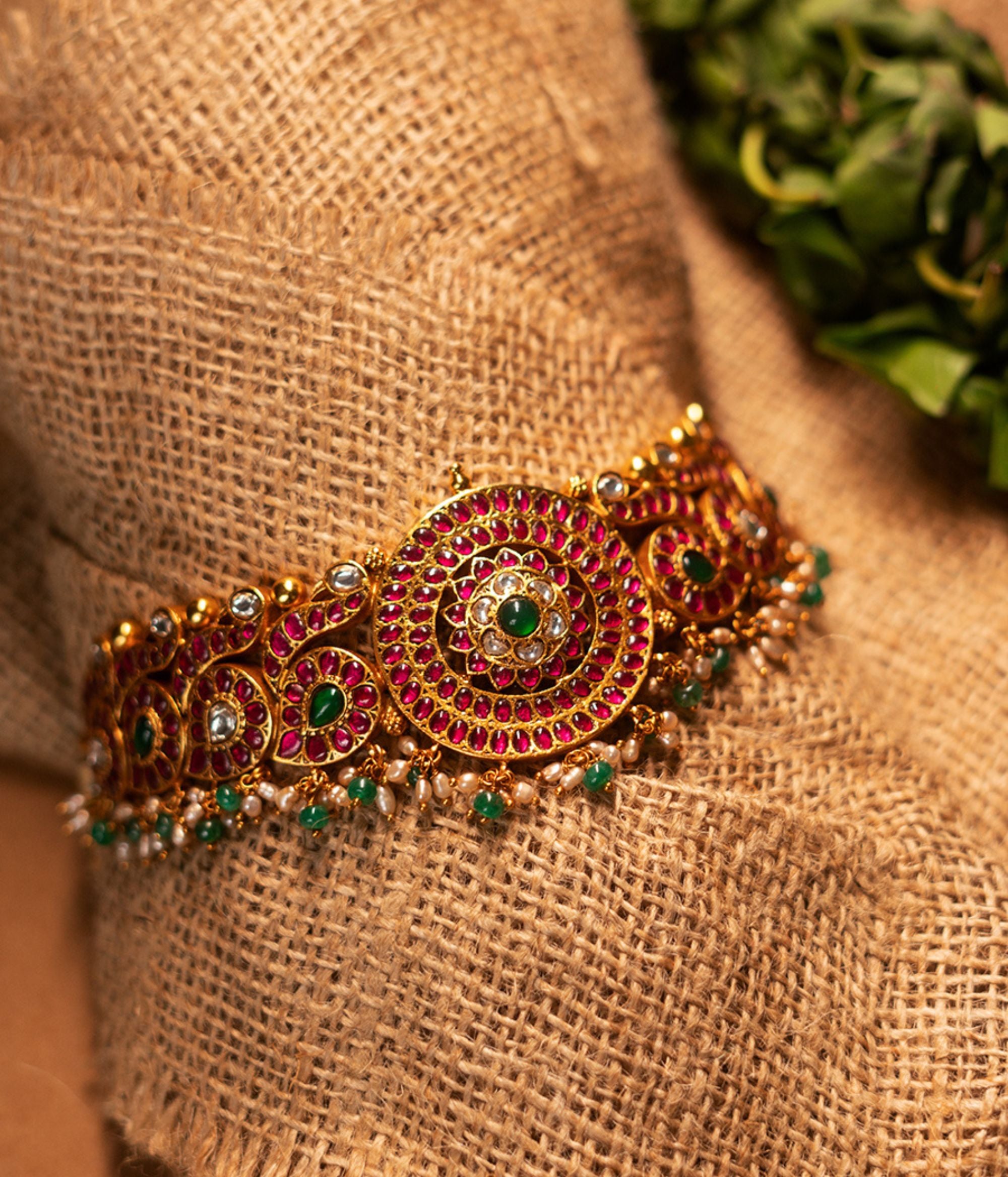 Kalyani Heirloom Kundan Choker