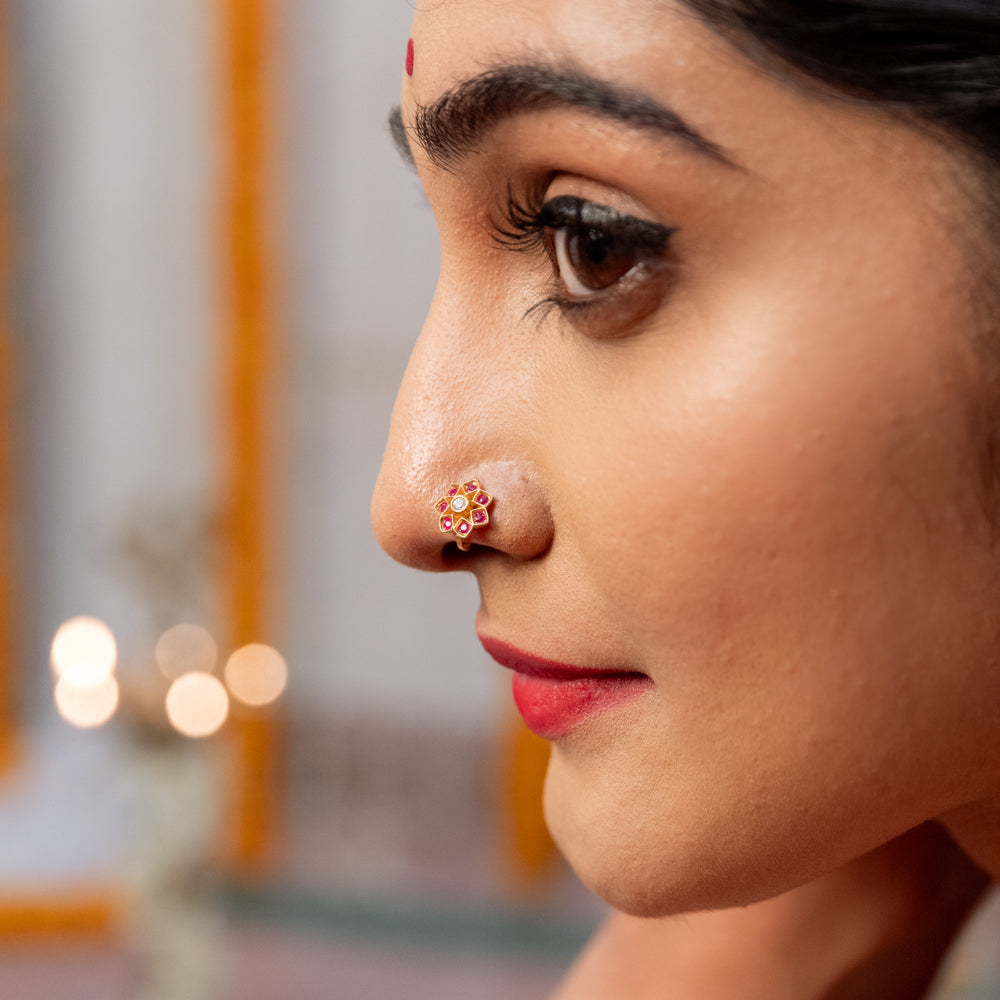 Elegant Kamala Nosepin 9mm Diameter for daily wear