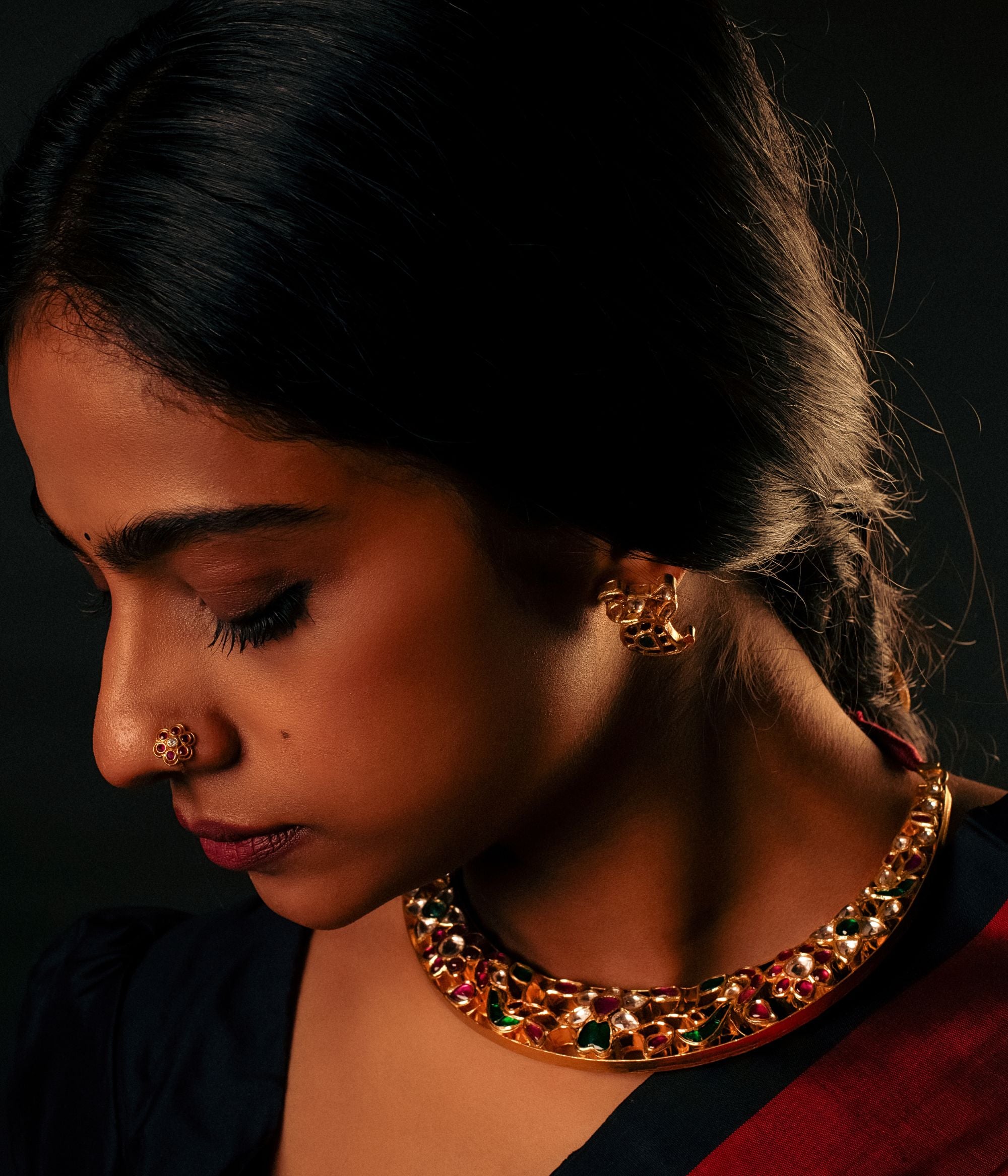 Festive Kanuka Necklace for Weddings and Special Occasions