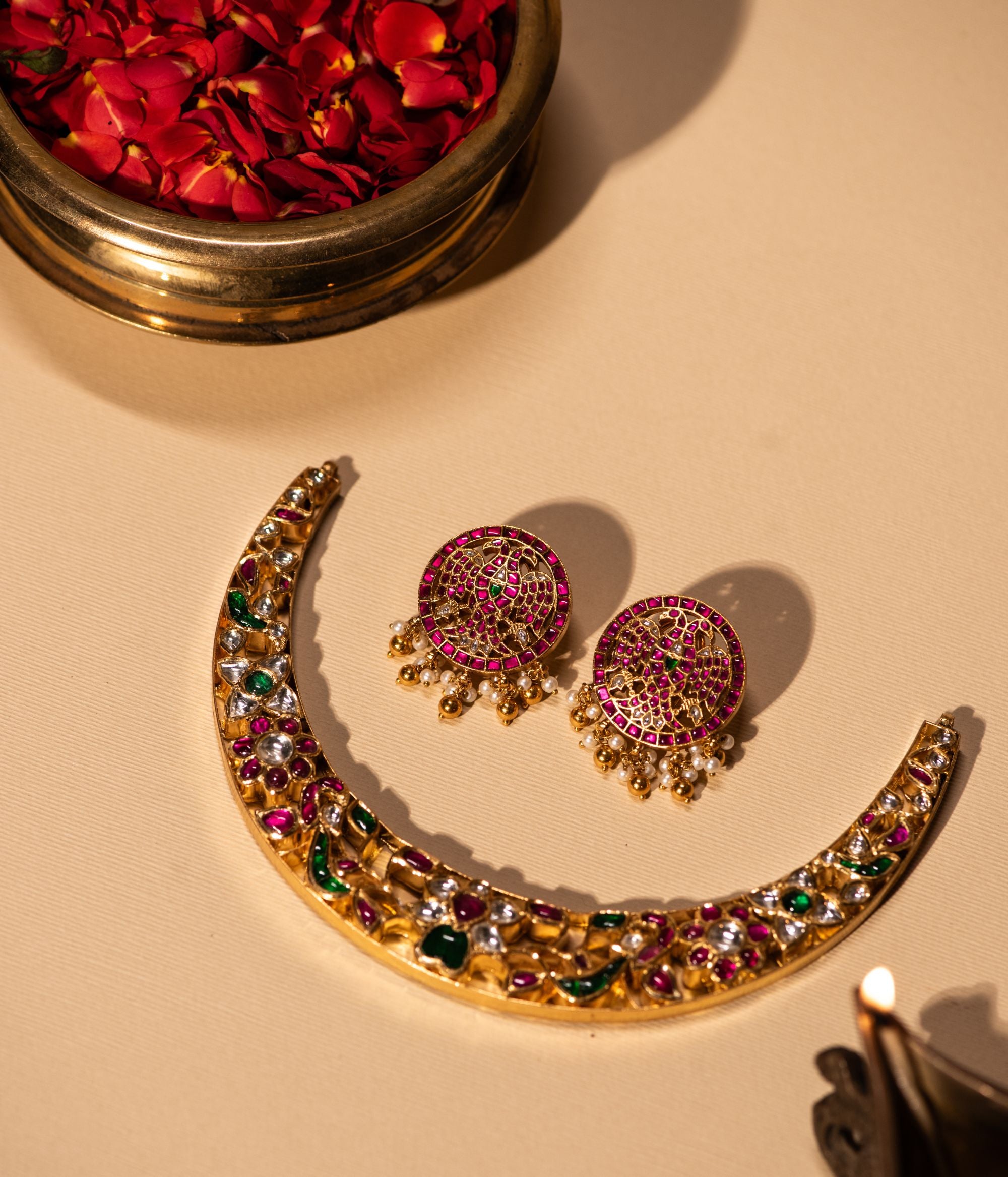Handcrafted Kanuka Necklace in Chennai with Unique Design