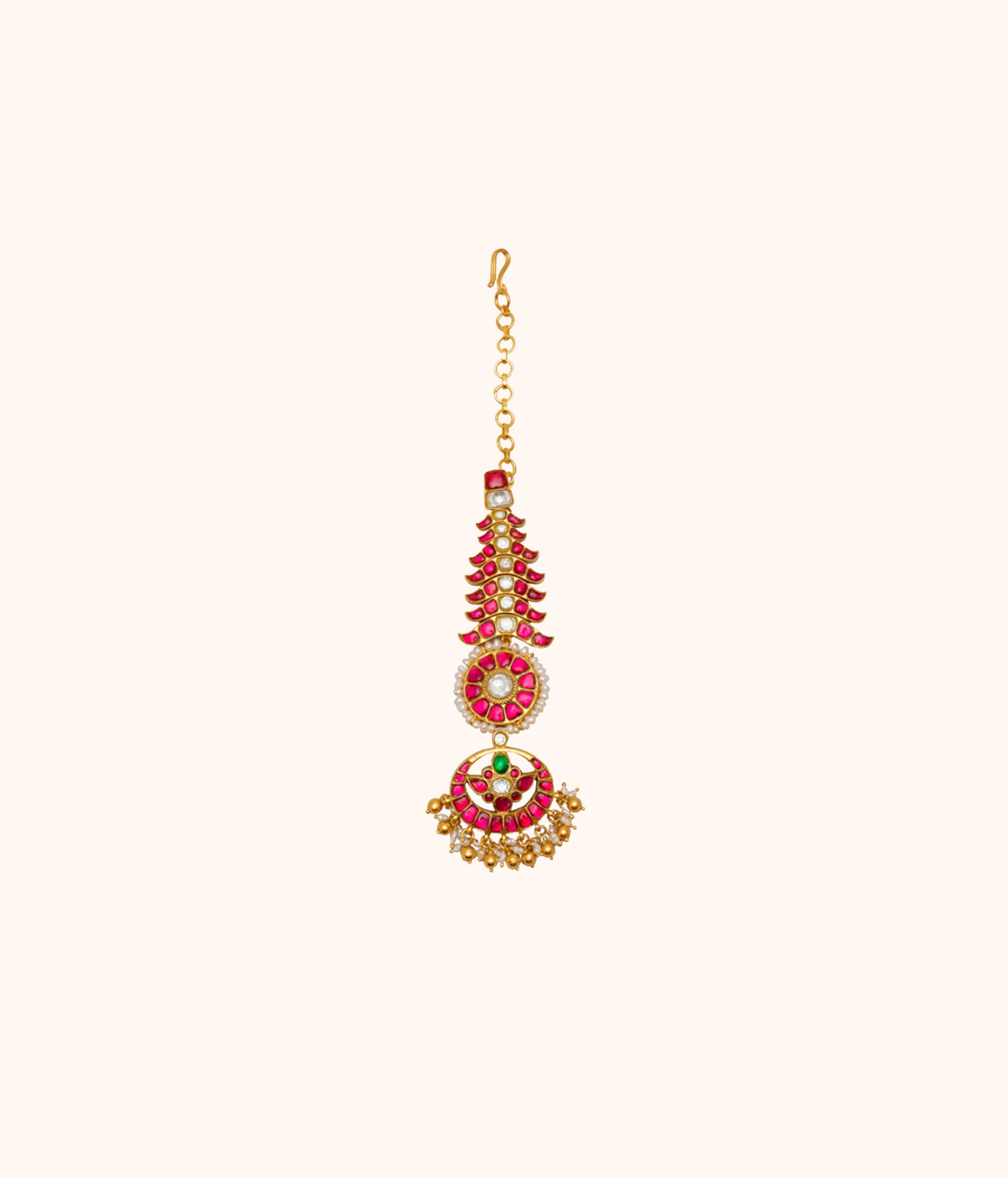 Handmade Lina Tikka for traditional weddings in Chennai