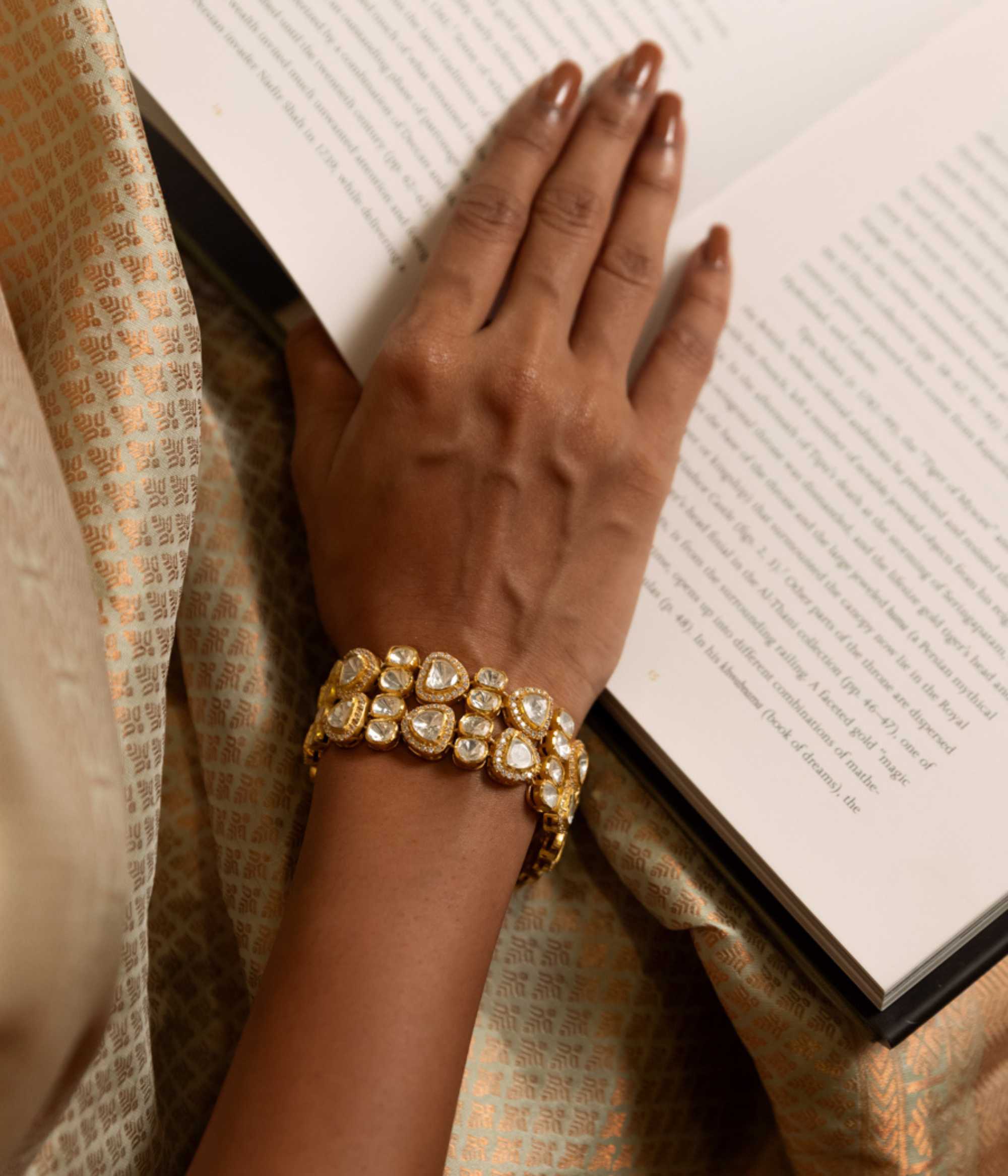 Liora Grandeur Polki Bracelet