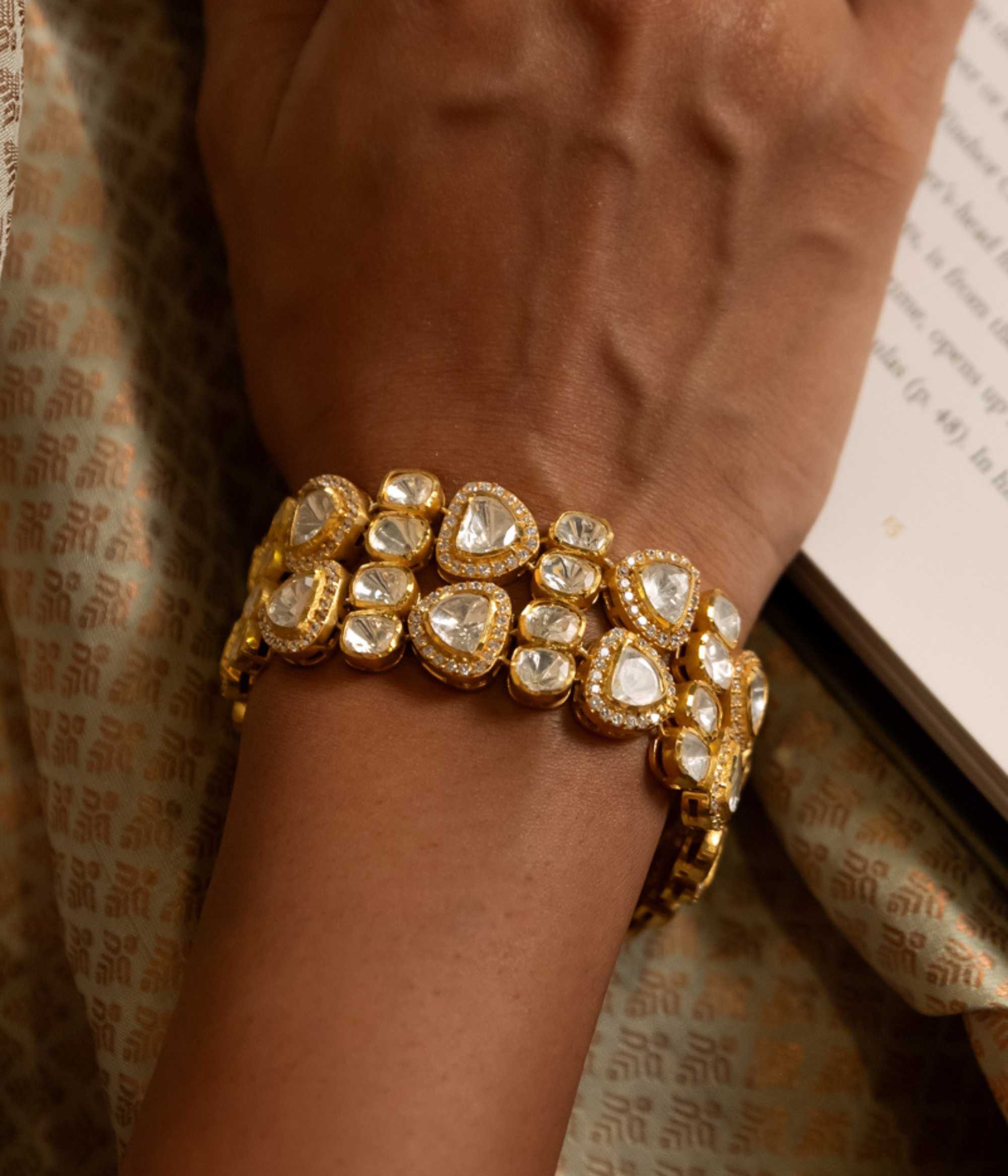 Liora Grandeur Polki Bracelet