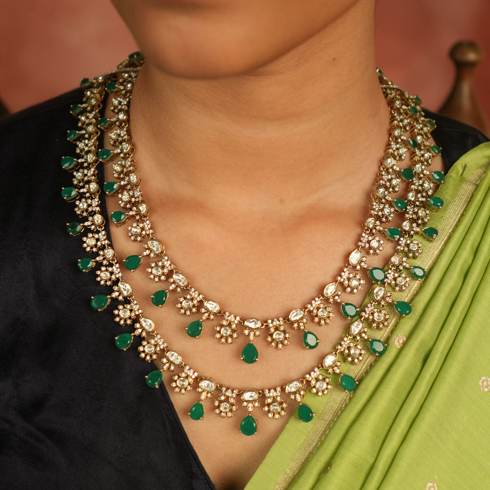 Lolita Necklace handmade in 92.5 Silver with Victorian finish