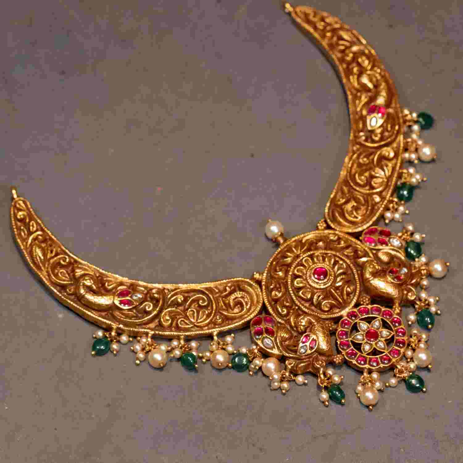 Pavani Temple Necklace
