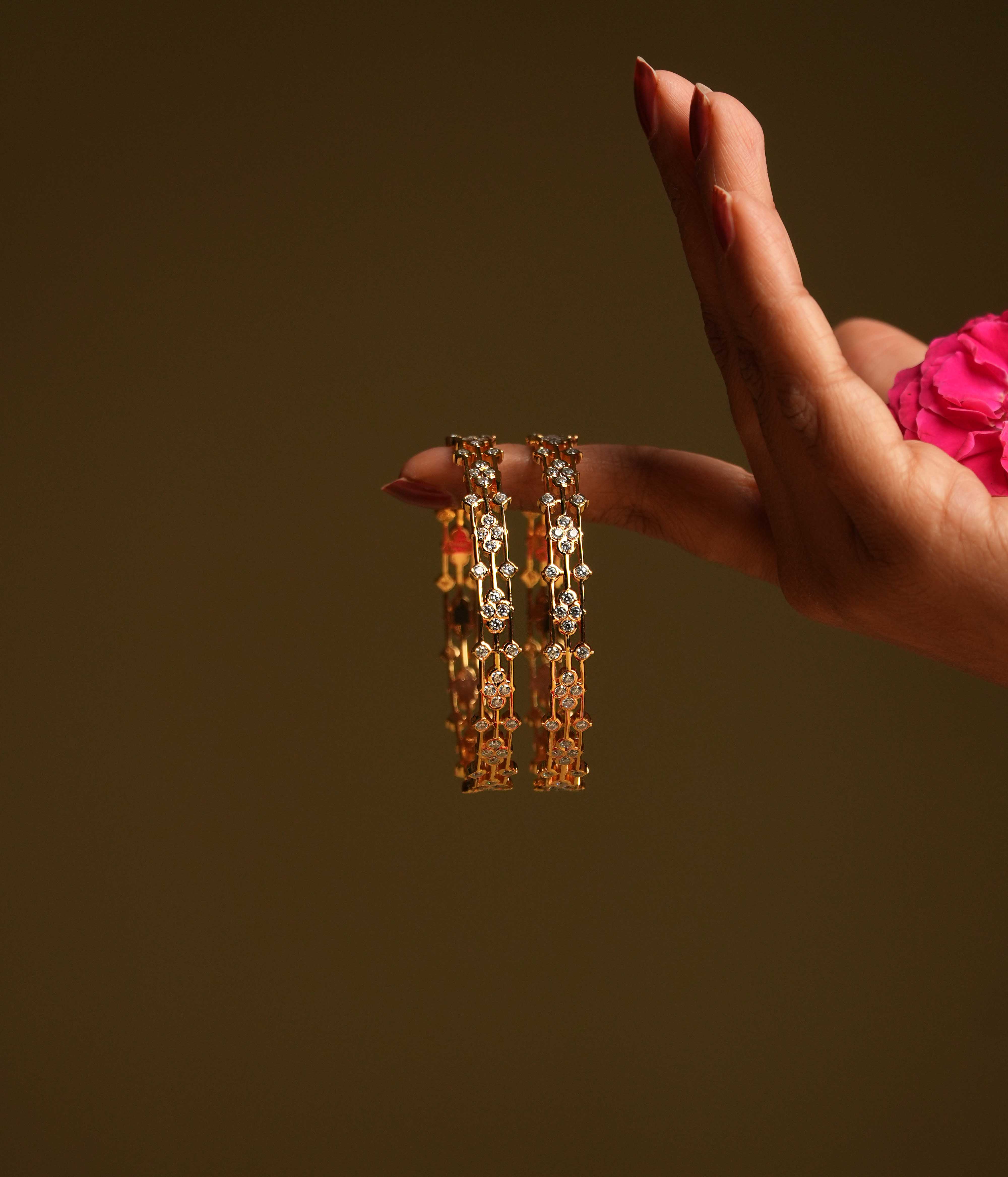 DivasMantra Maagh Bangles – sterling silver jewelry in Chennai