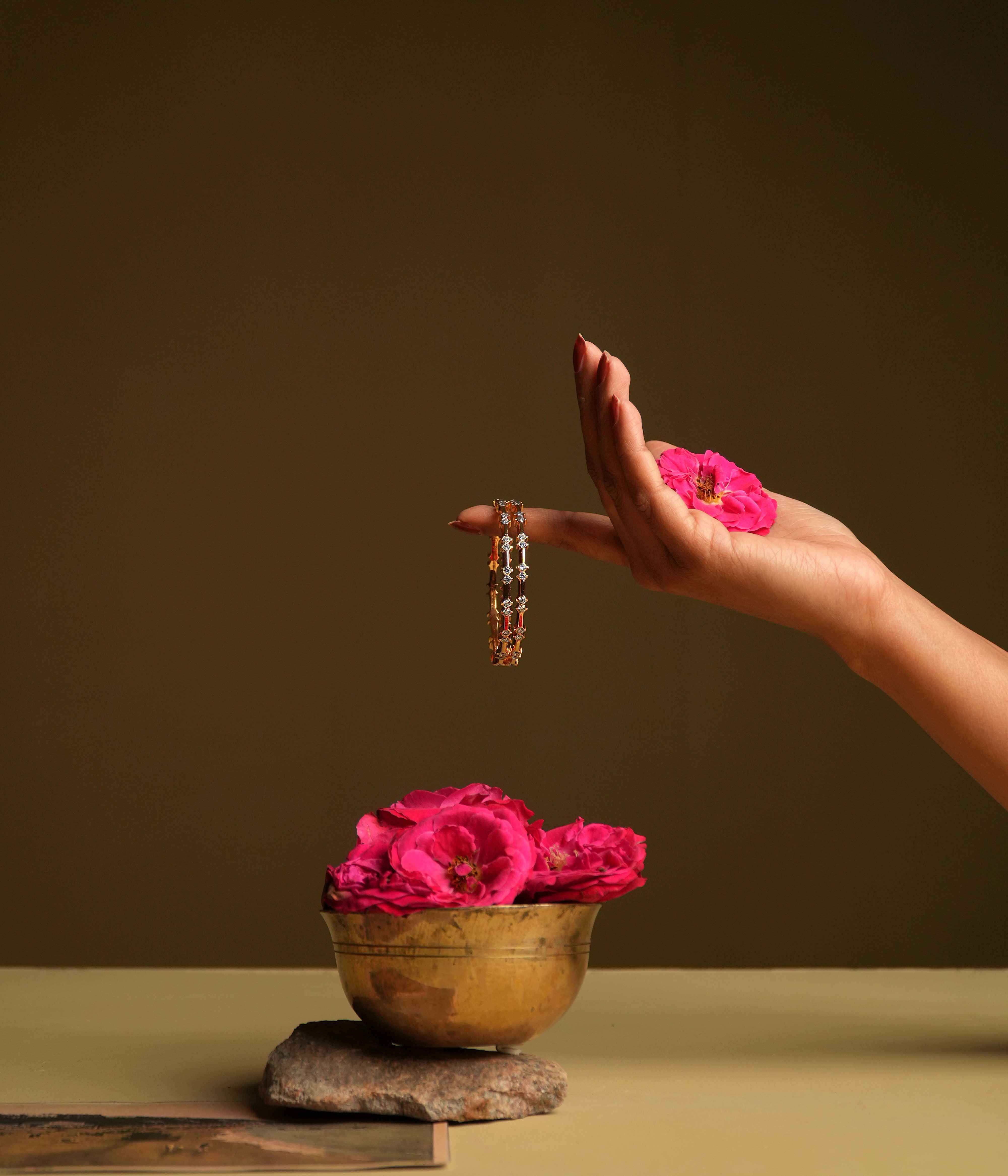 Elegant Maan Bangles silver bangles for weddings and festive occasions