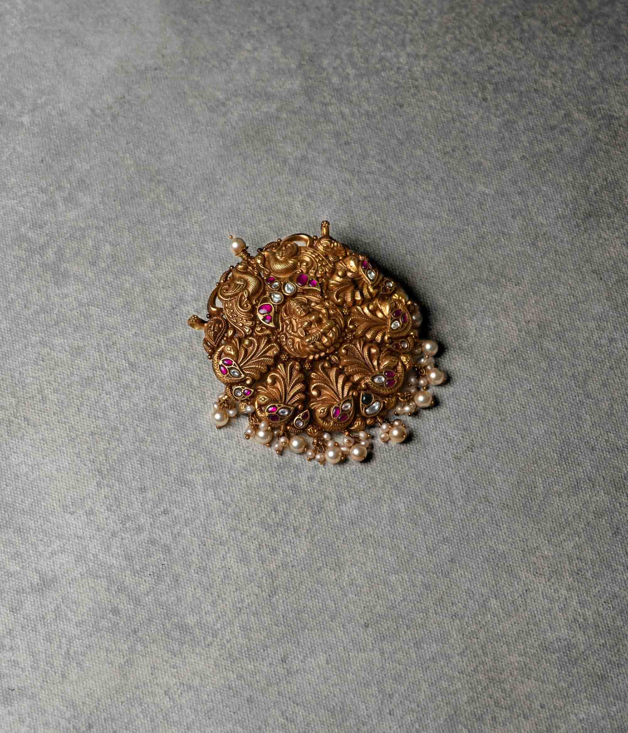 Mayura Temple Lakshmi Pendant