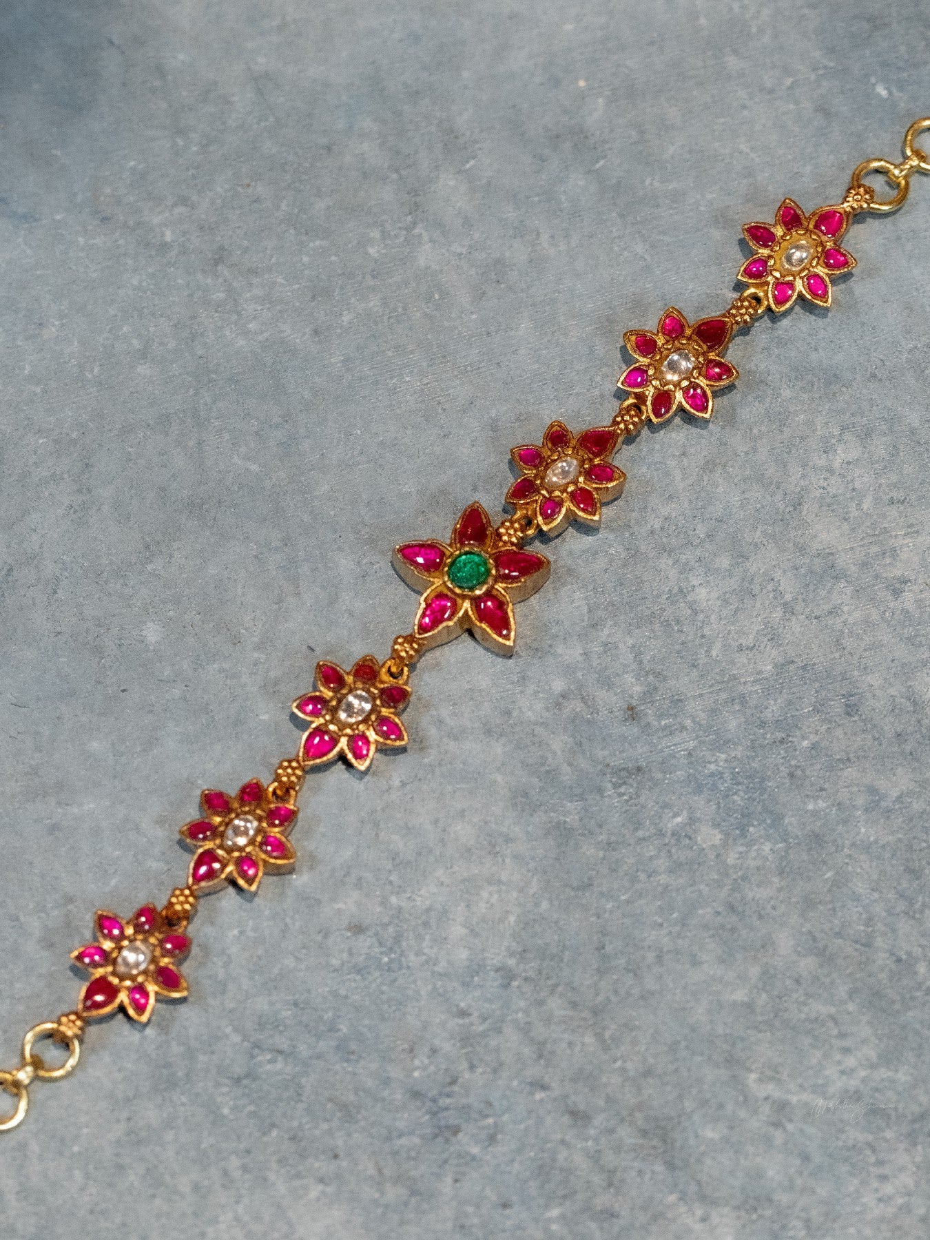 Meena Kundan Bracelet