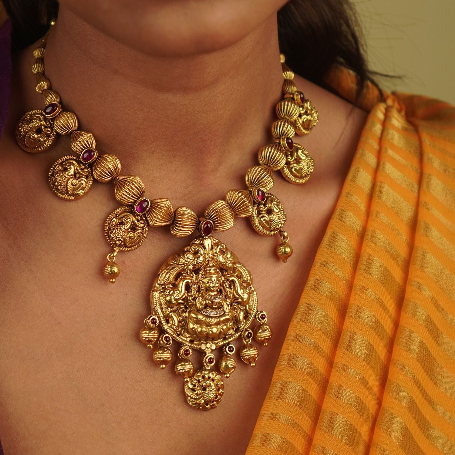 Mehuli Lakshmi Necklace