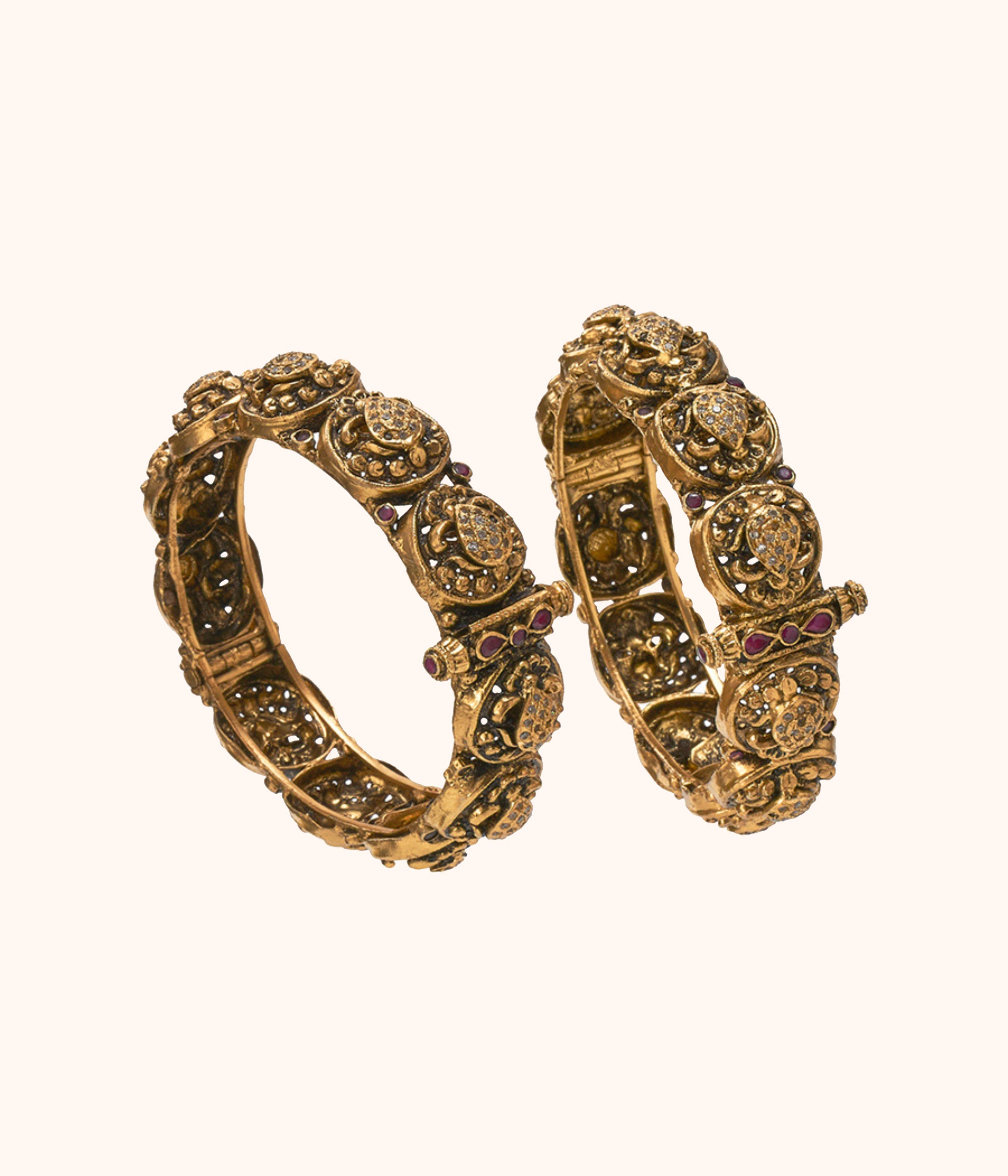 Mossy Brown Antique Kada