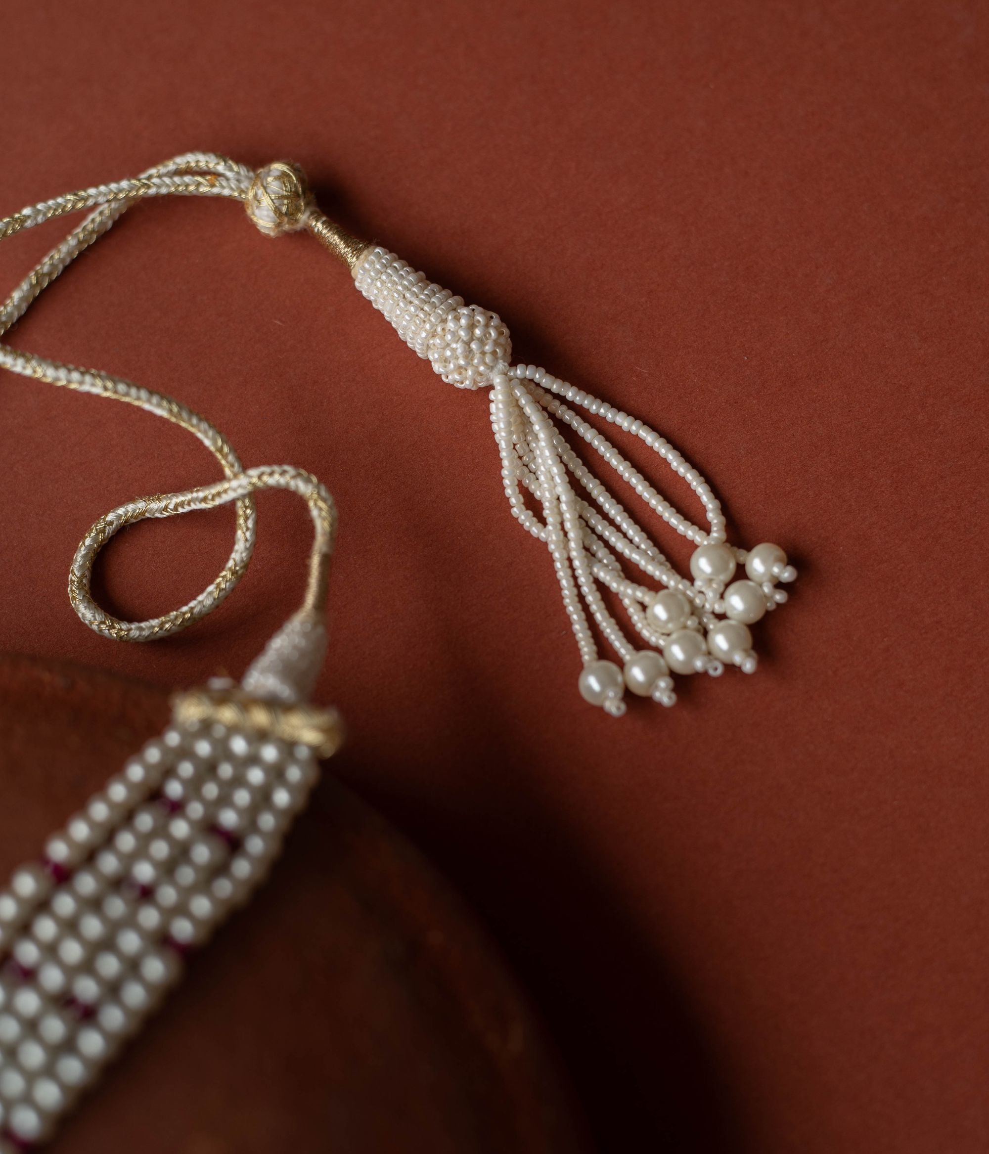 A regal masterpiece, the Neelam Choker, a symphony of Polki and sapphires , a timeless legacy.