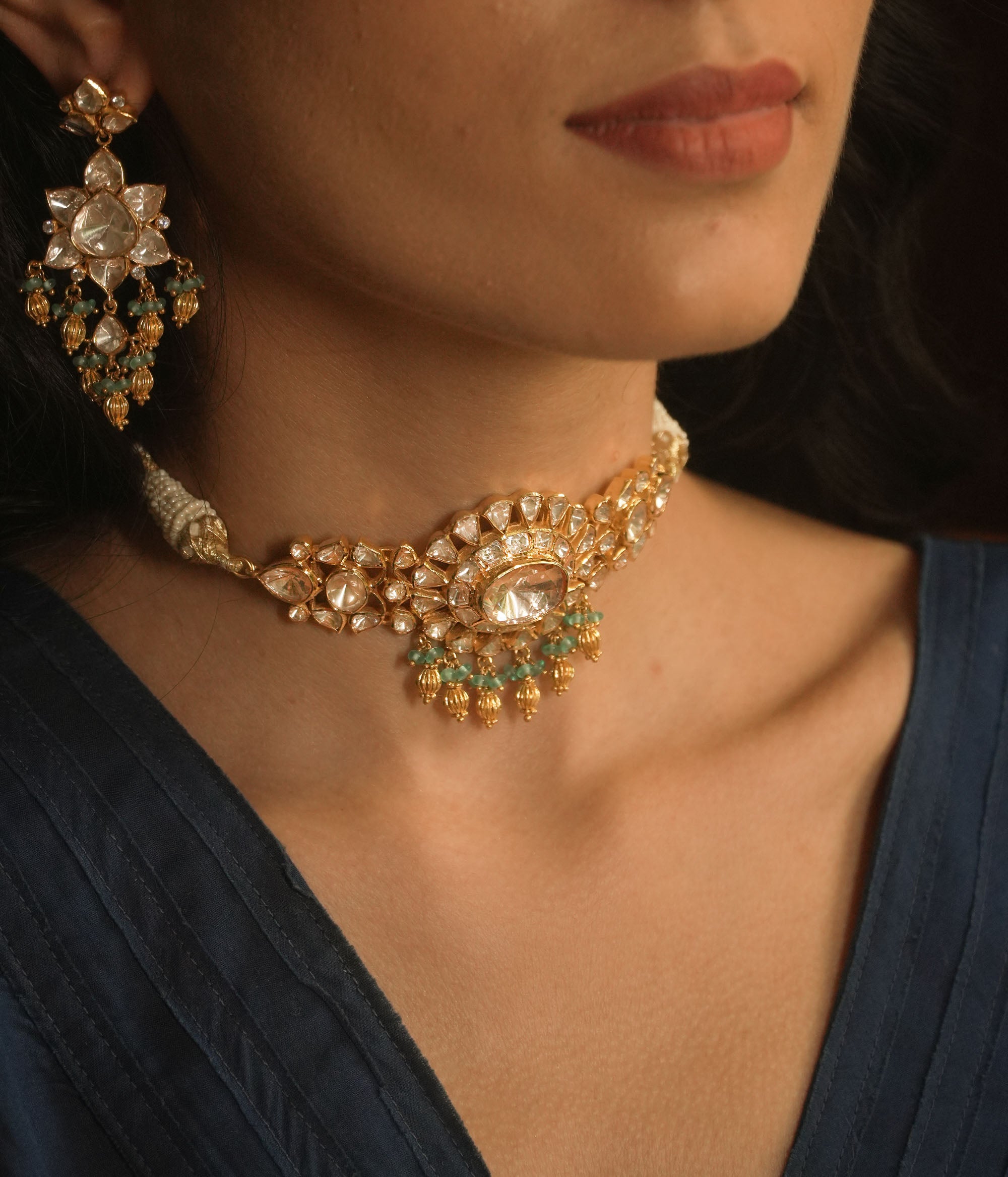 Valla Choker - fantasy jewelry with elegance and charm, perfect for royal and magical moments.
