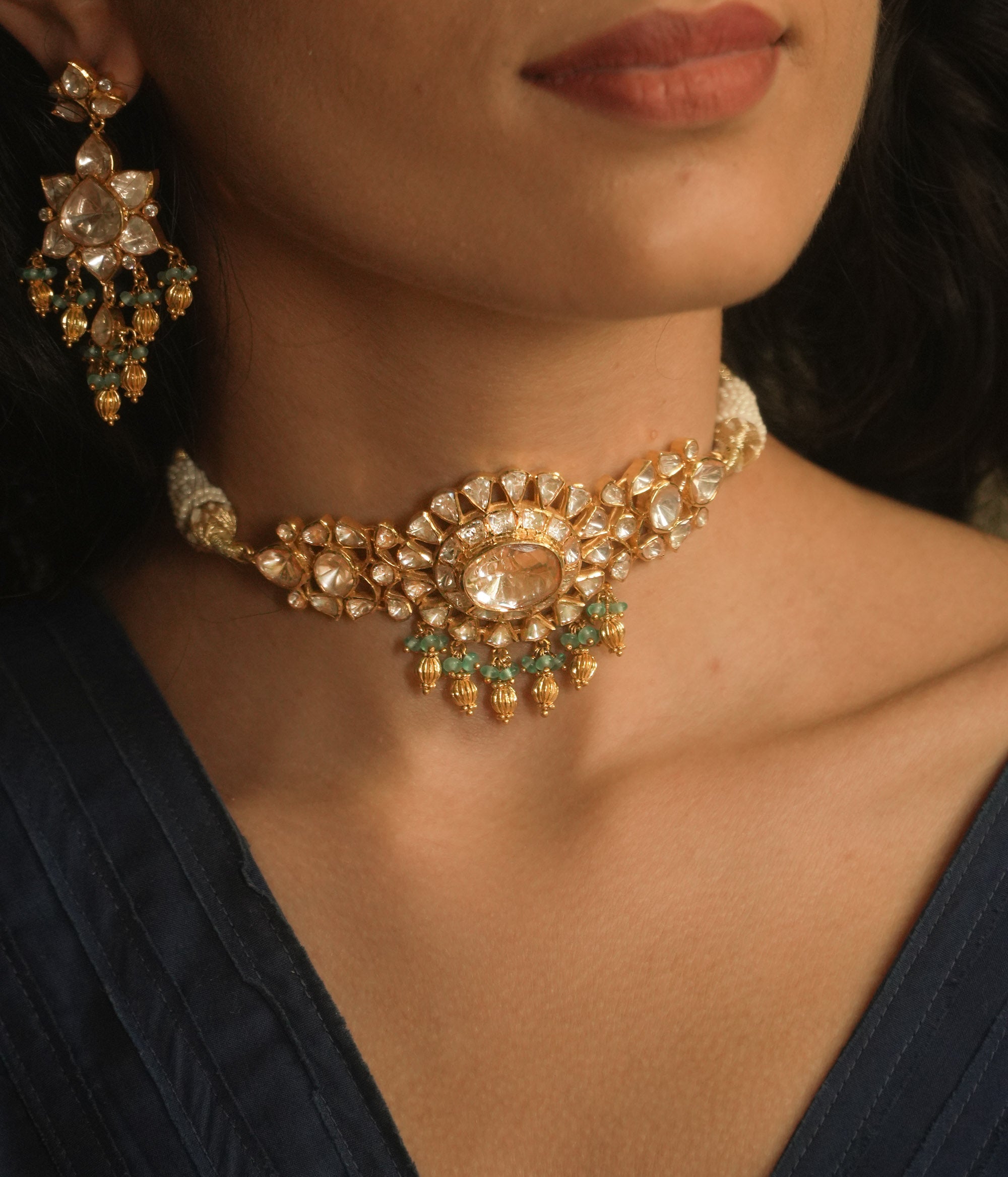 Valla Choker - fantasy jewelry with elegance and charm, perfect for royal and magical moments.