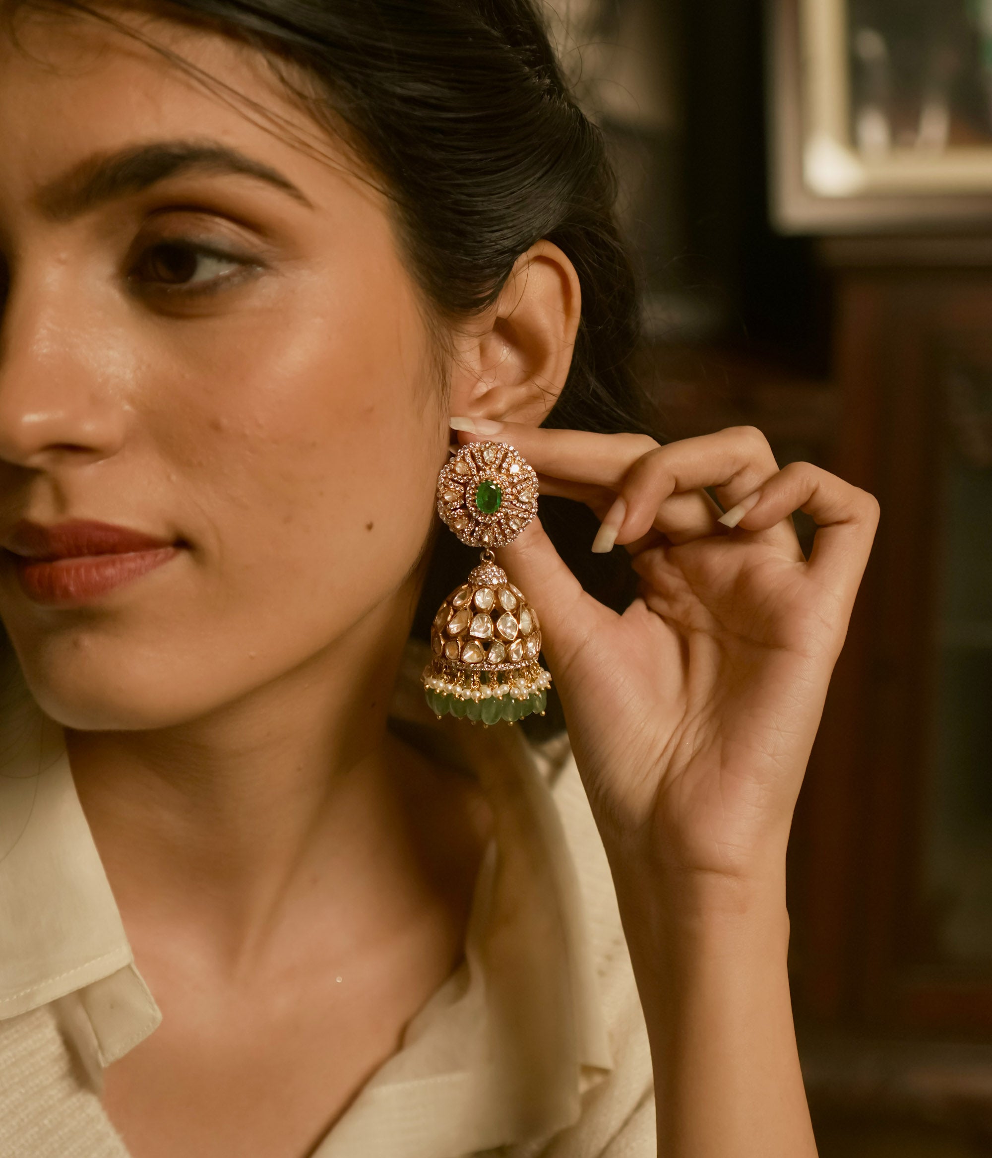 Fiorre Earrings - fantasy jewelry with elegance and charm, perfect for royal and magical moments.