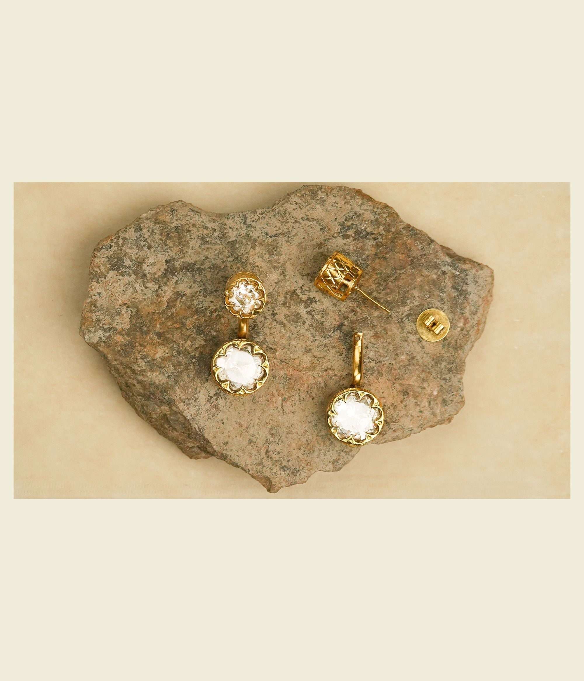 Kanya Earrings, 925 silver