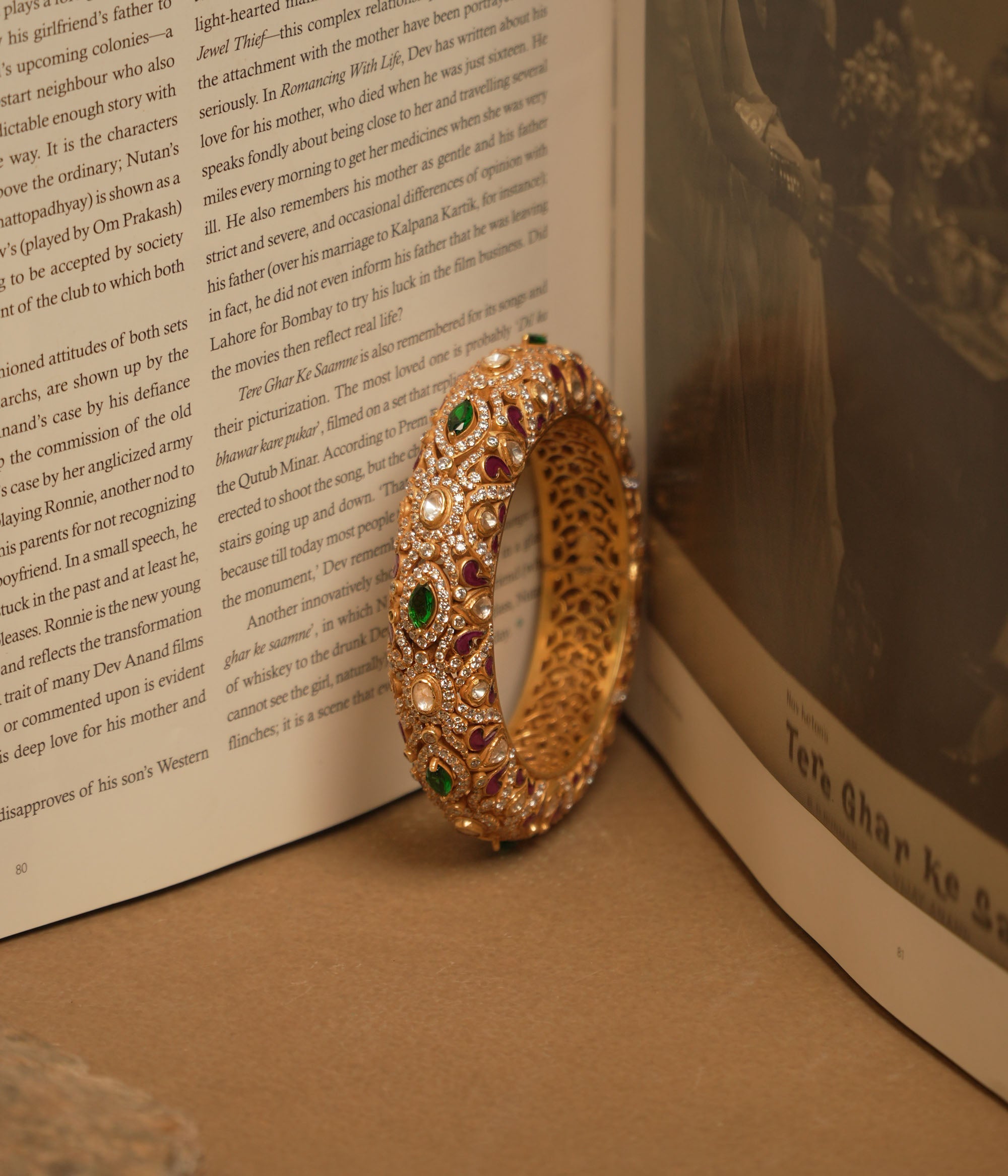 Corena Bangle - fantasy jewelry with elegance and charm, perfect for royal and magical moments.