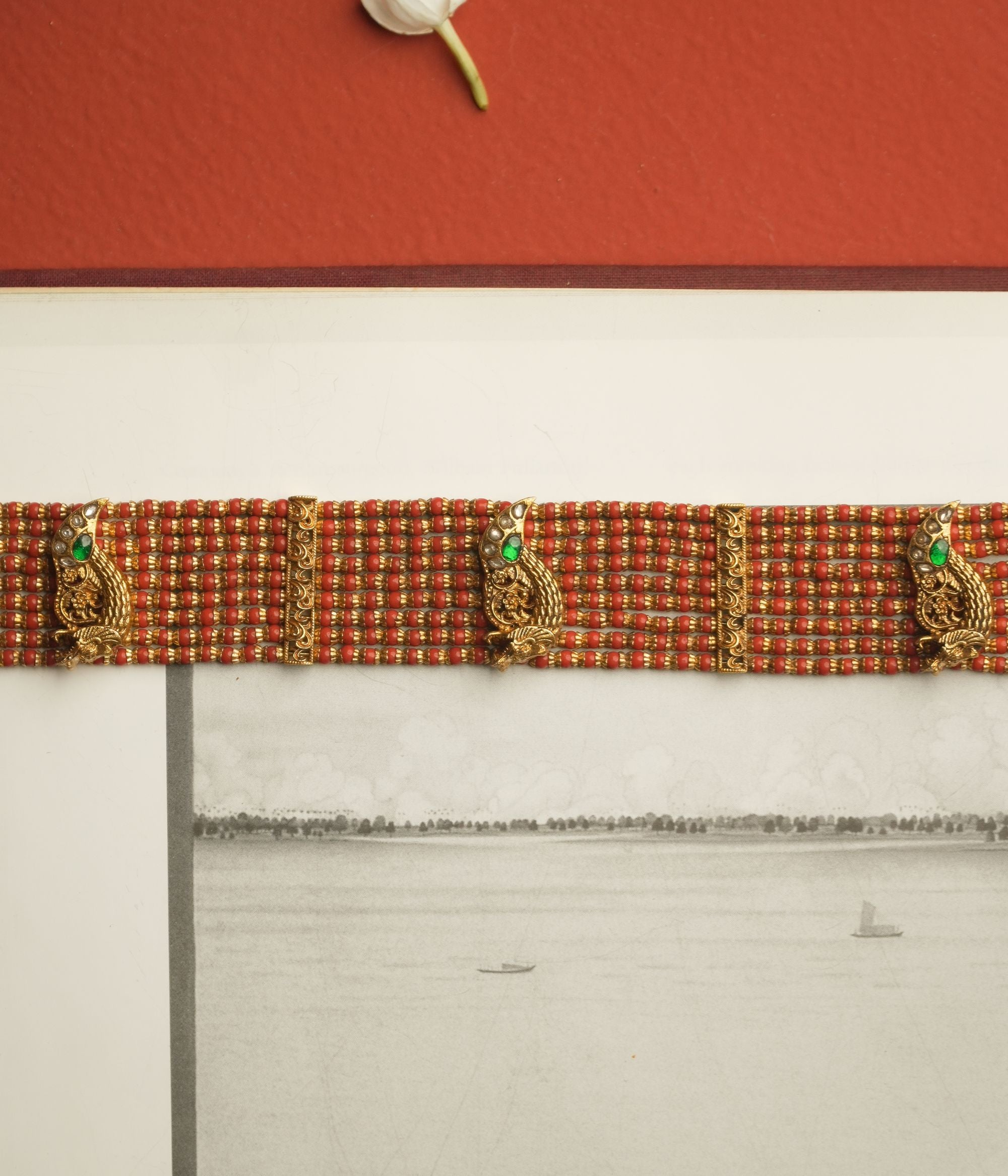 Savitri choker, 925 silver