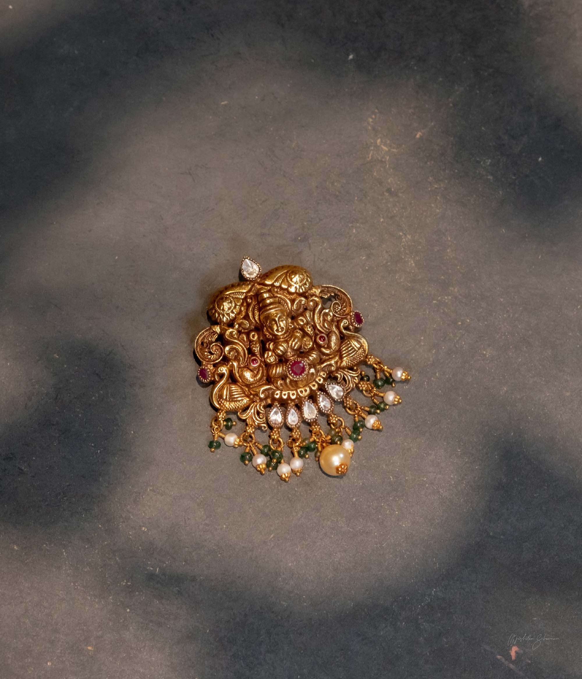 Padmaja Temple Pendant